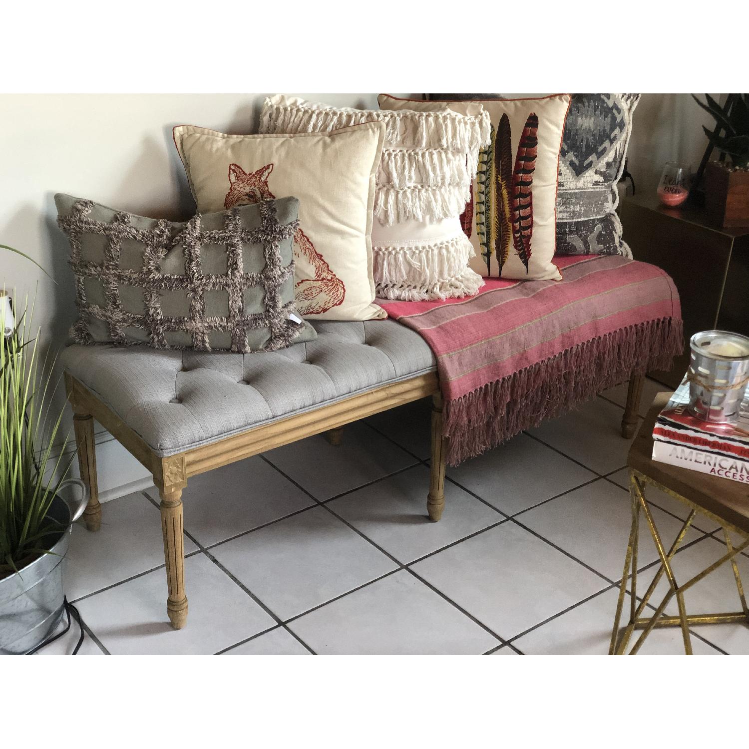 Tj Max Tufted Bench - image-2