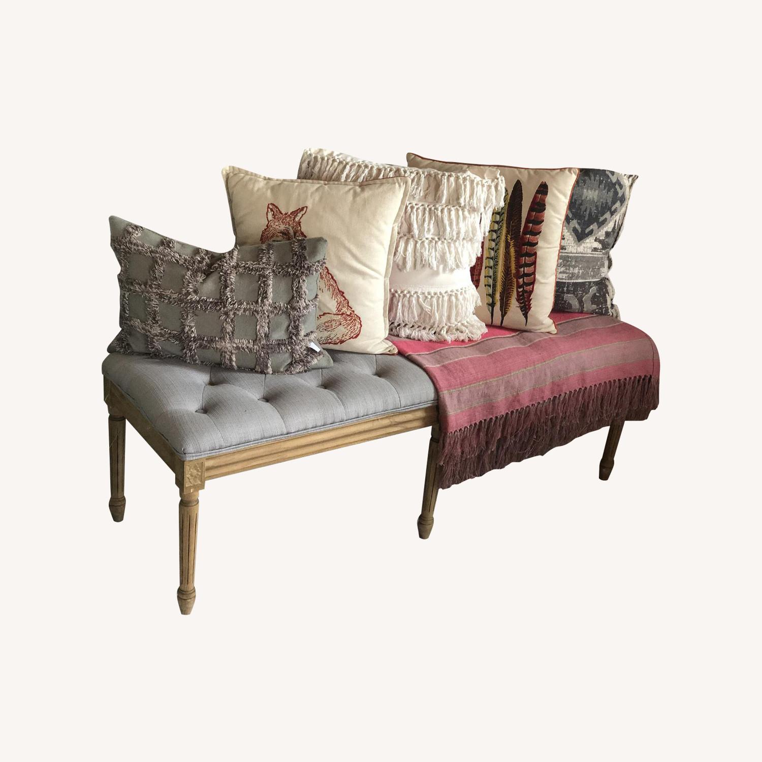 Tj Max Tufted Bench - image-0