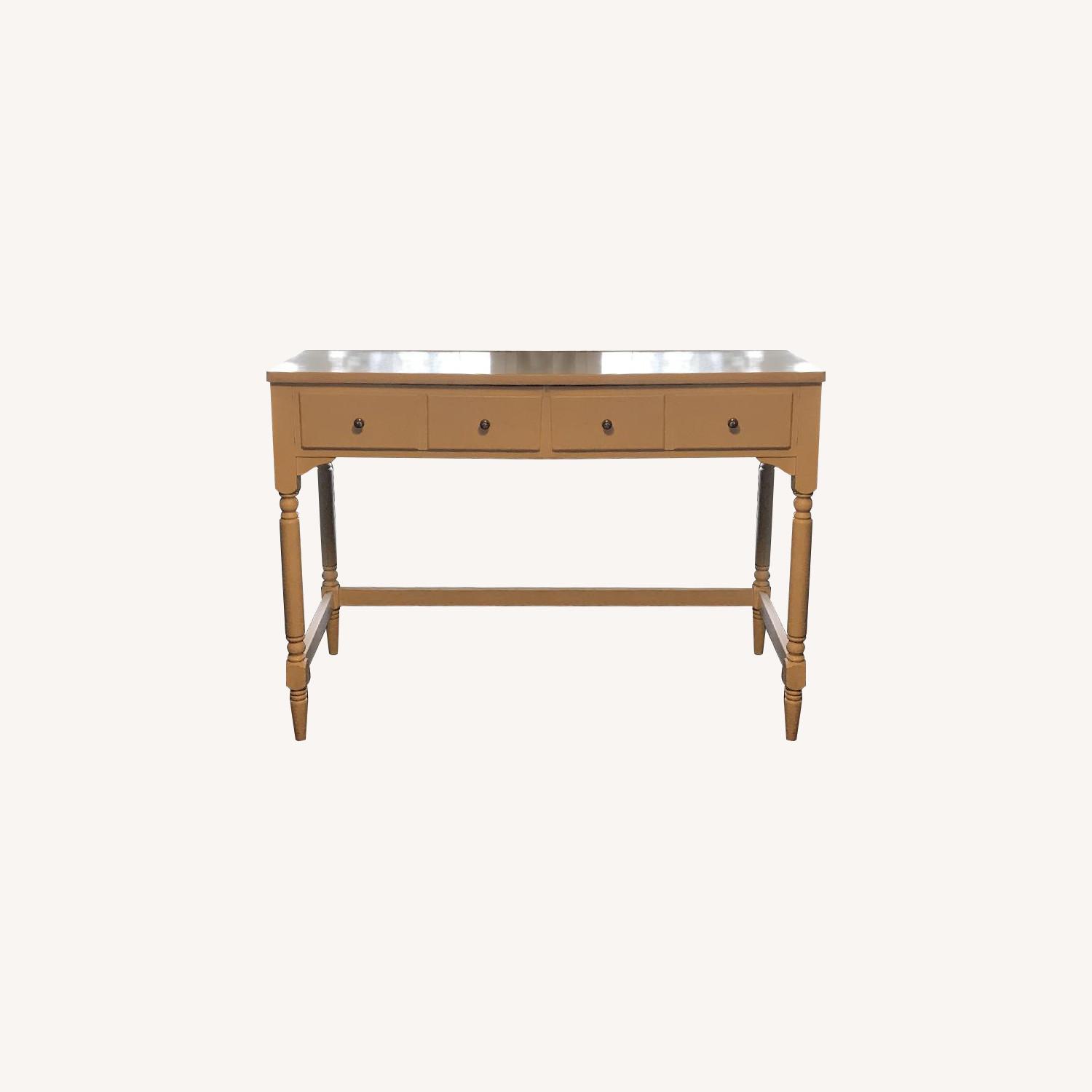 White Wooden Vanity Table - image-0