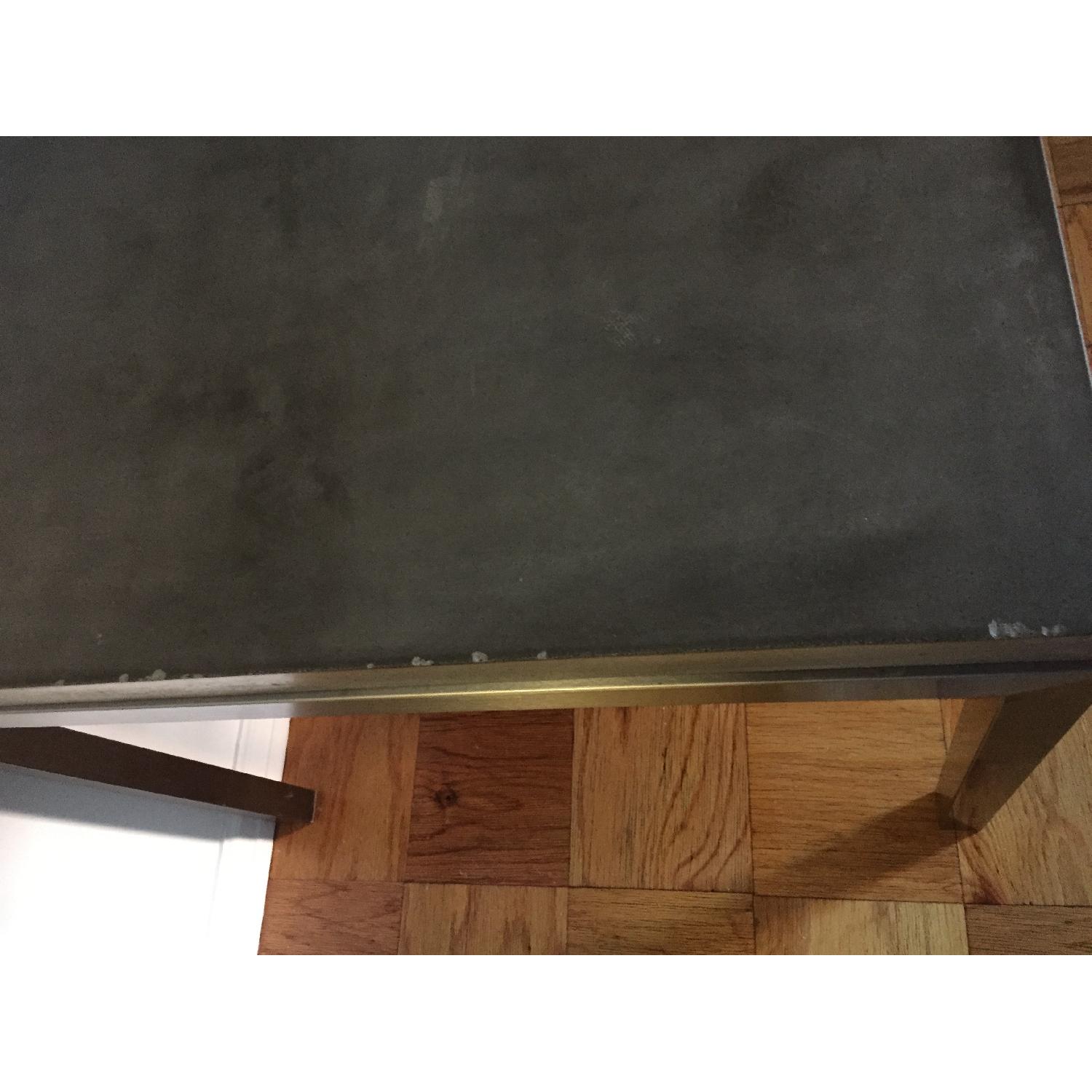 Crate & Barrel Parsons Concrete Dining Table - image-3