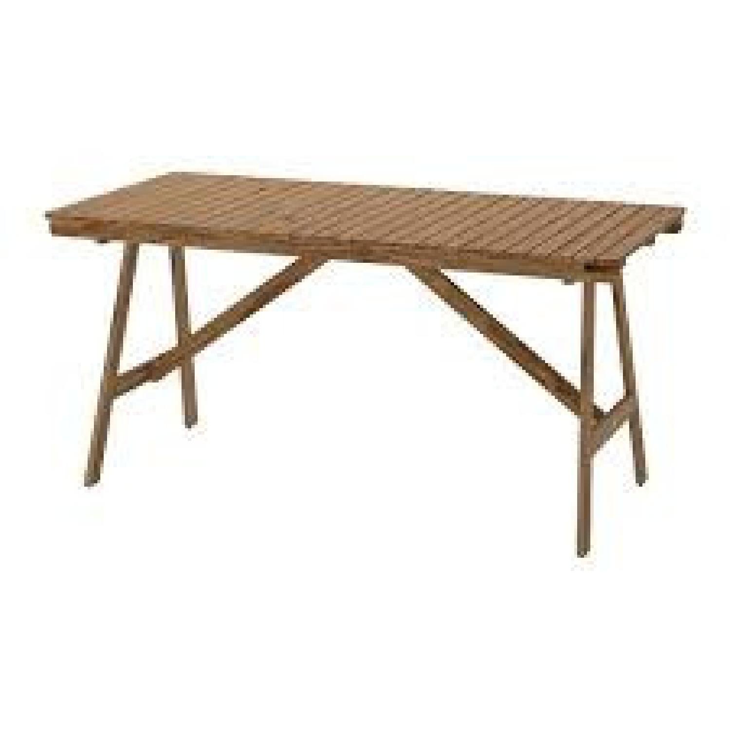 Ikea Falholmen Outdoor Table w/ 6 Matching Chairs - image-1