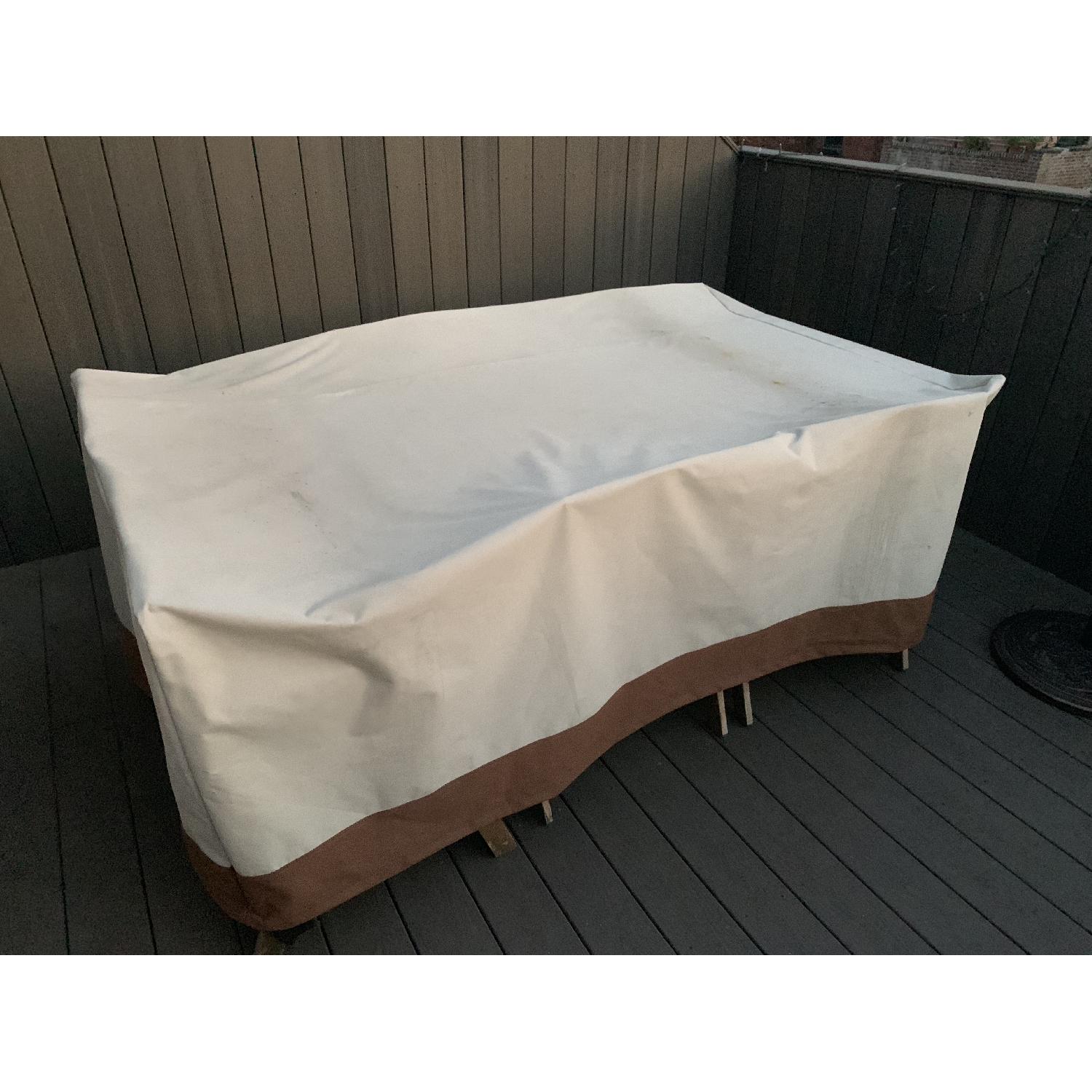 Ikea Falholmen Outdoor Table w/ 6 Matching Chairs - image-5