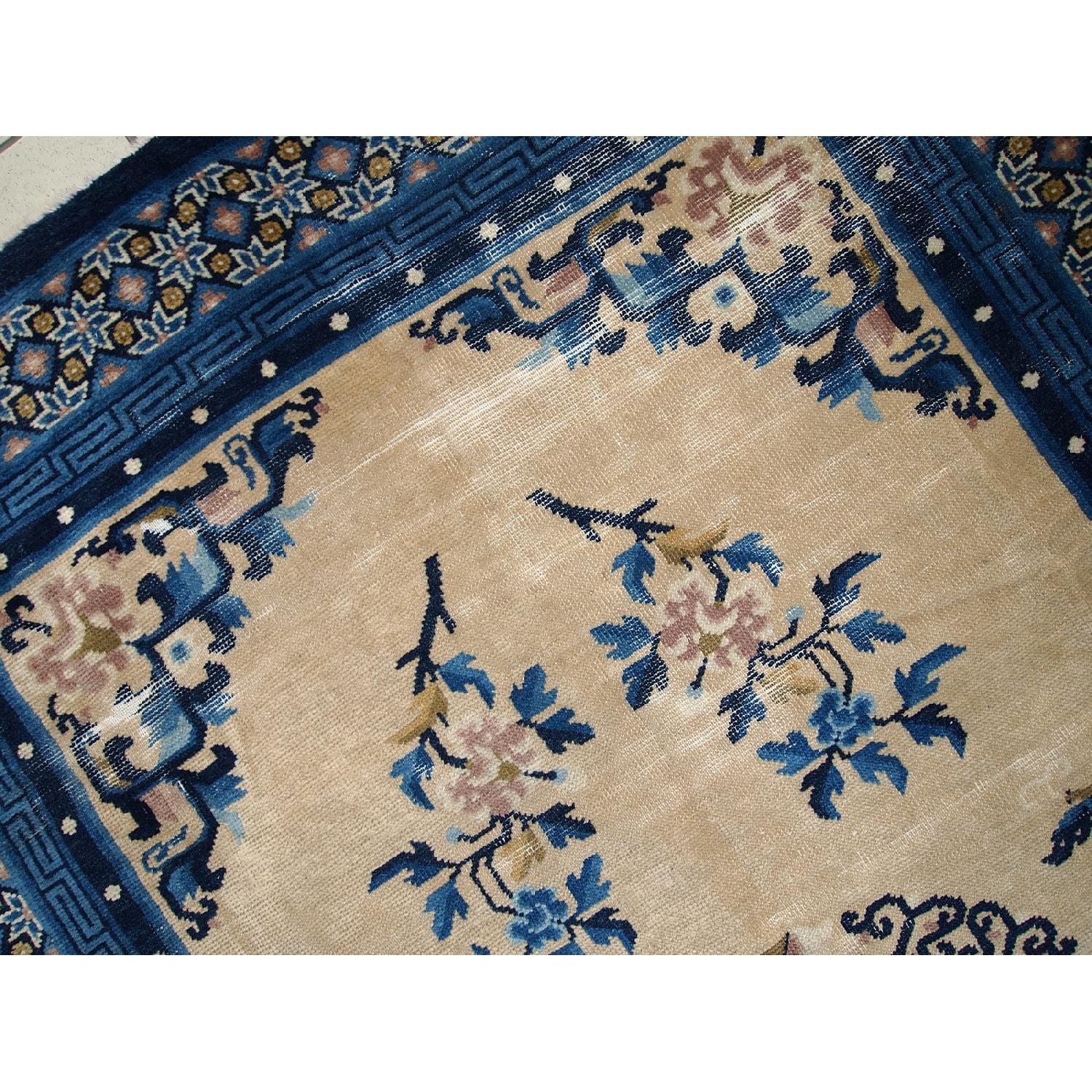 Handmade Antique Peking Chinese Rug - image-5