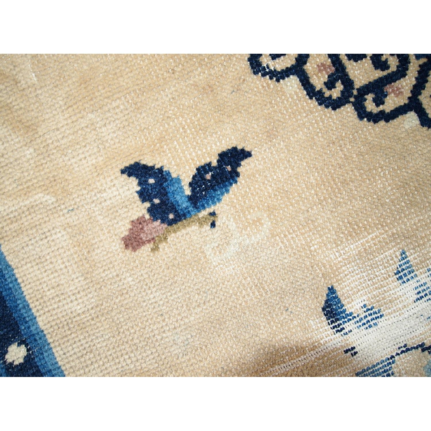 Handmade Antique Peking Chinese Rug - image-6