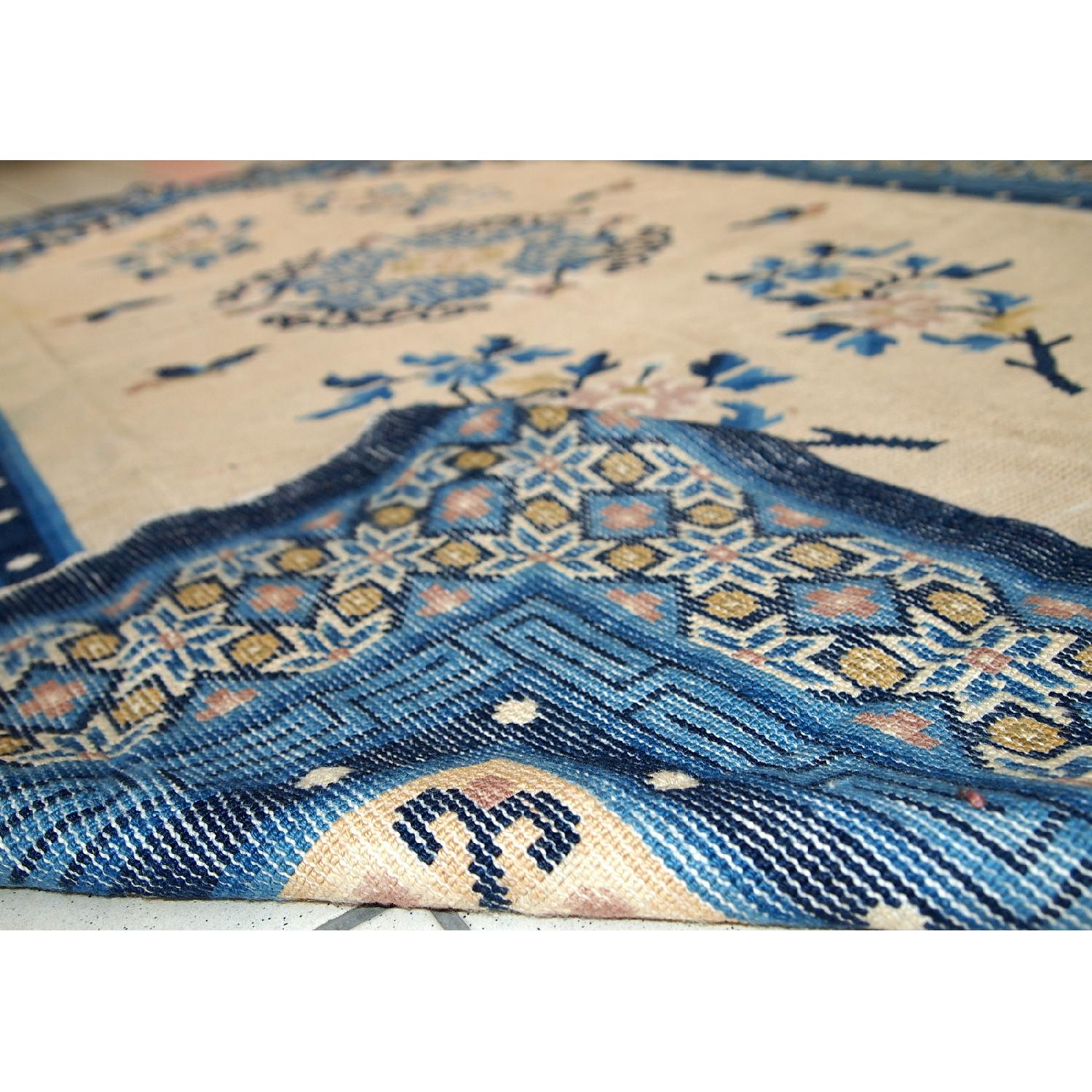 Handmade Antique Peking Chinese Rug - image-7