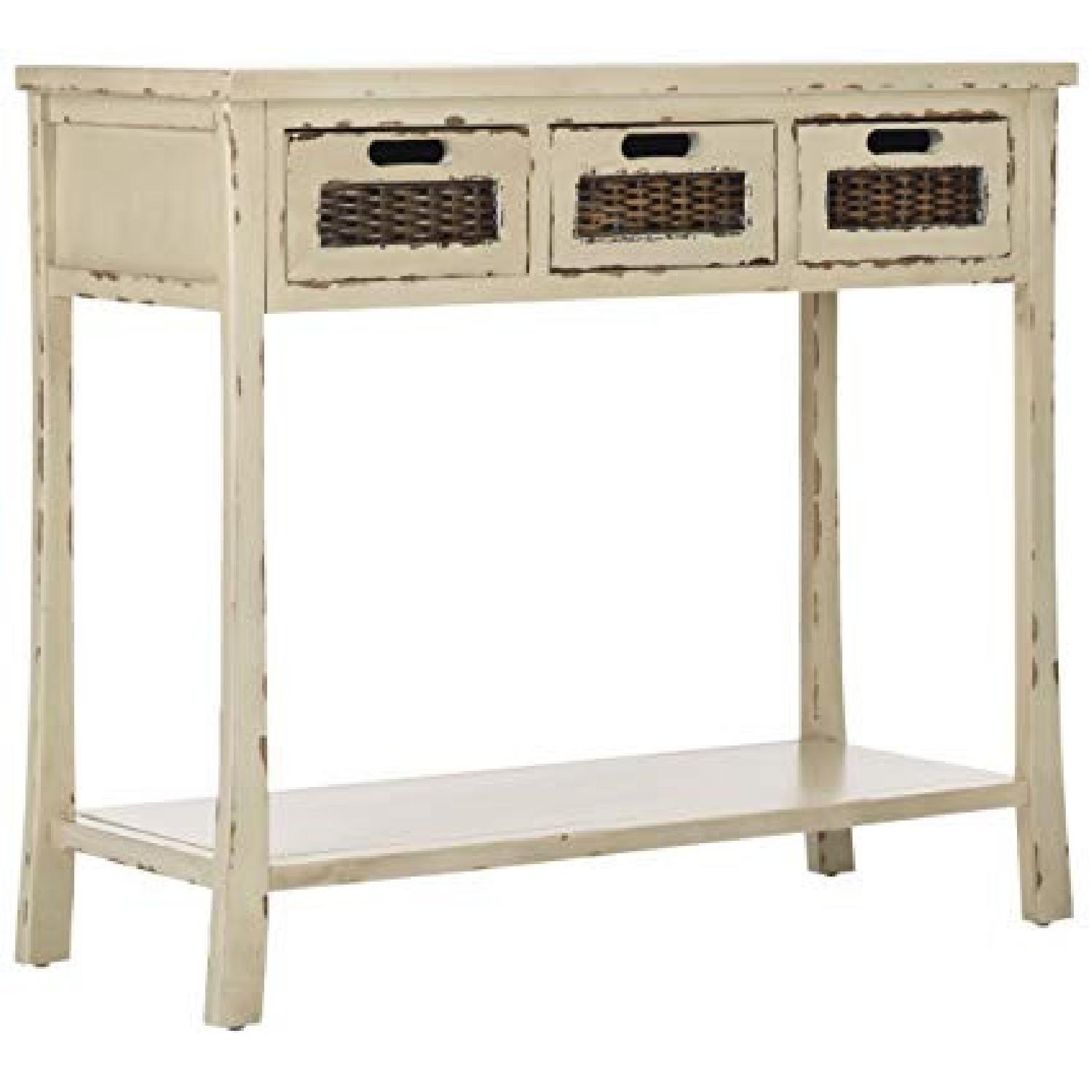 Safavieh Autumn Vintage 3 Drawer Console Table - image-0