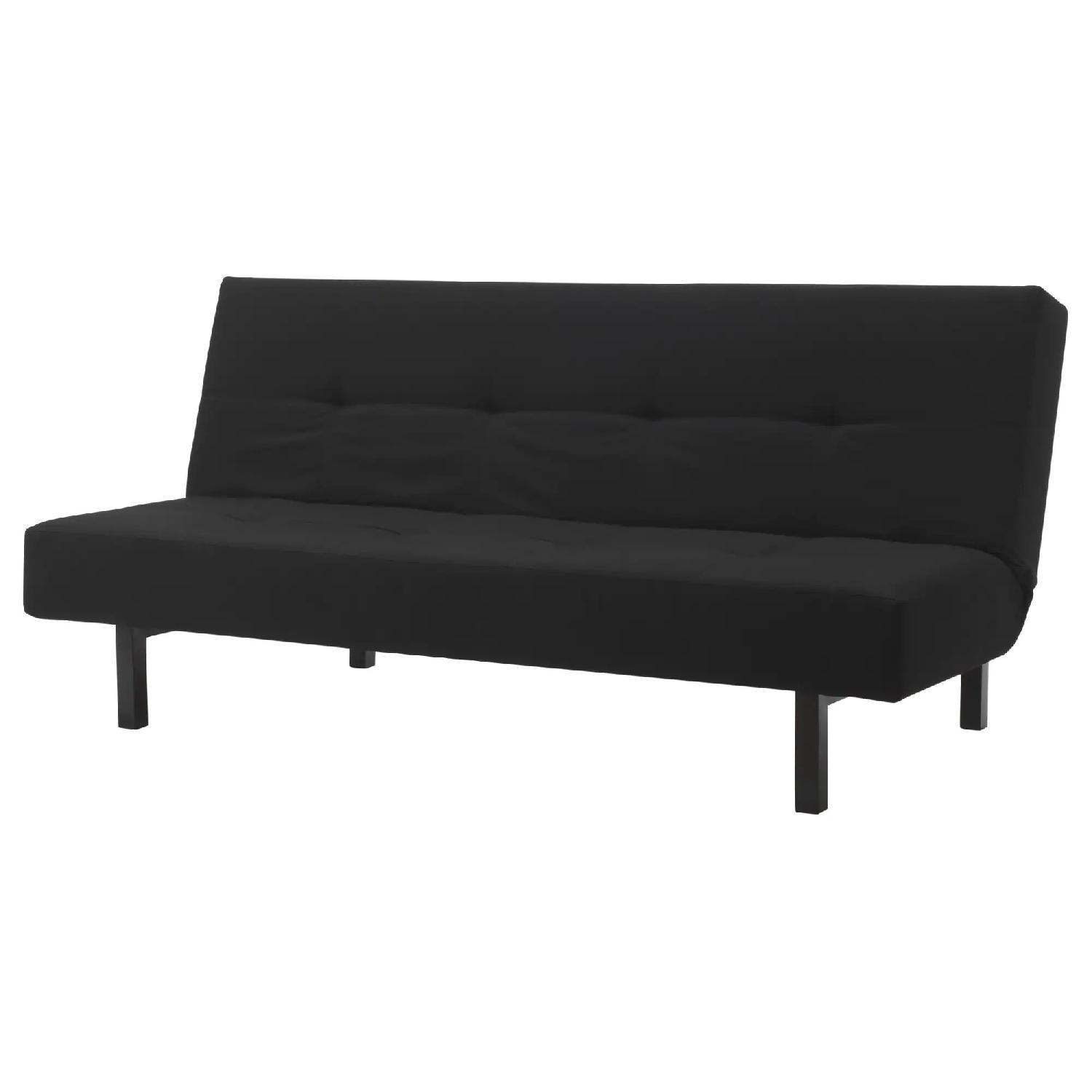 Ikea Balkarp Sleeper Sofa in Knisa Black - image-0