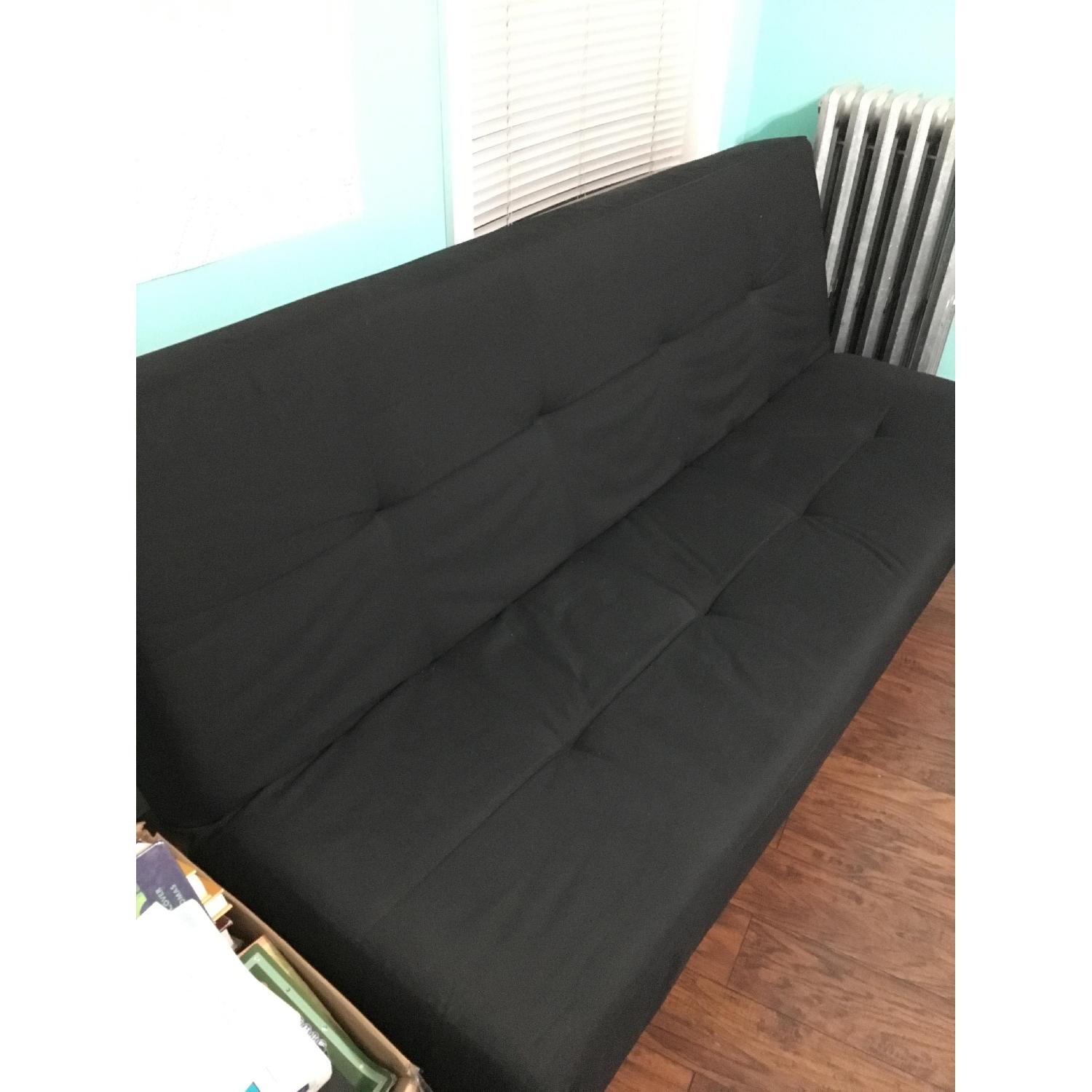 Ikea Balkarp Sleeper Sofa in Knisa Black - image-4