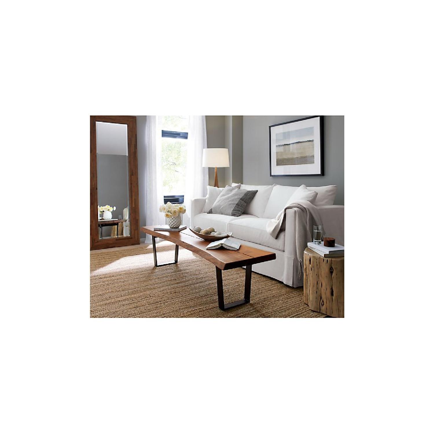 Crate & Barrell Willow Slipcovered Sofa - image-2