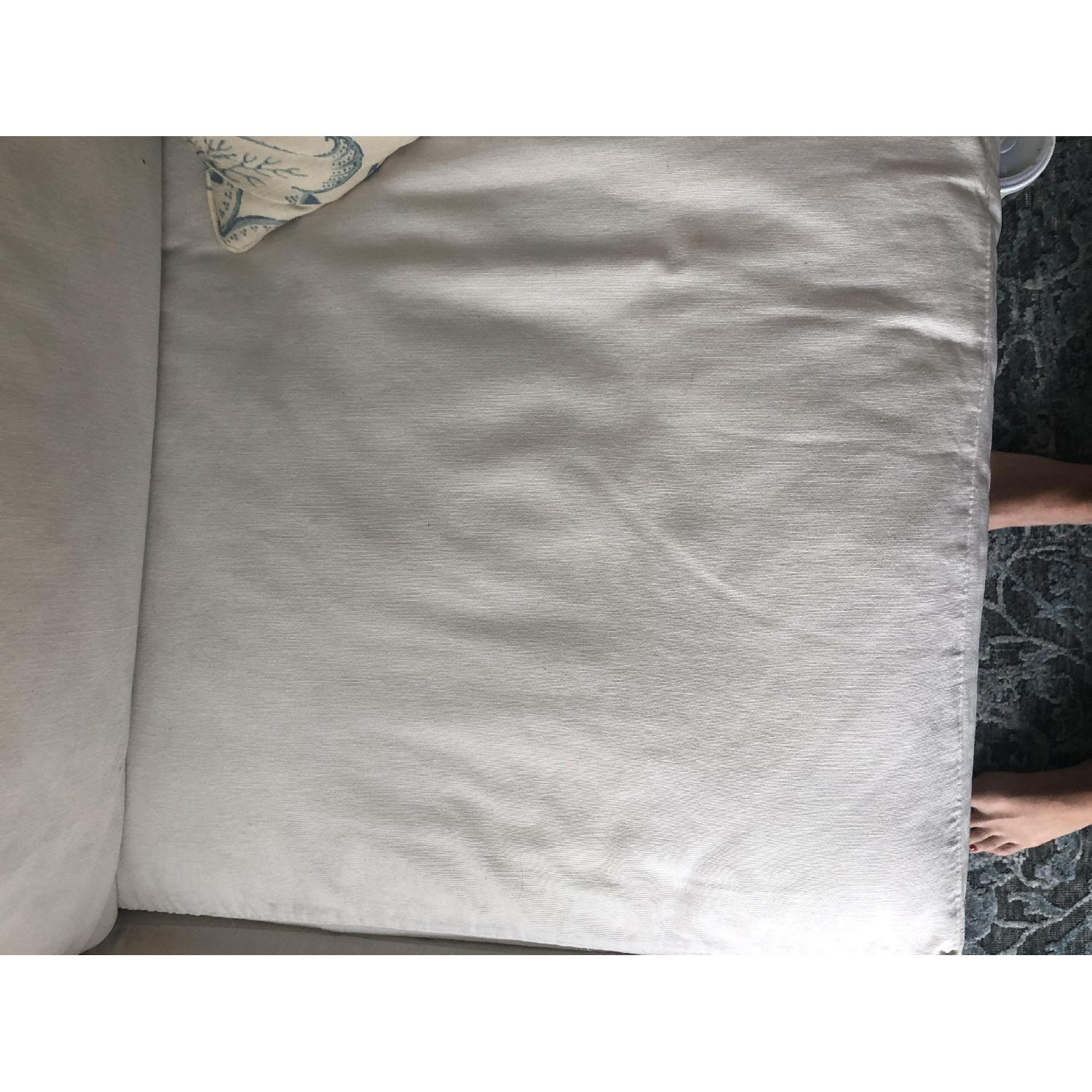 Crate & Barrell Willow Slipcovered Sofa - image-4