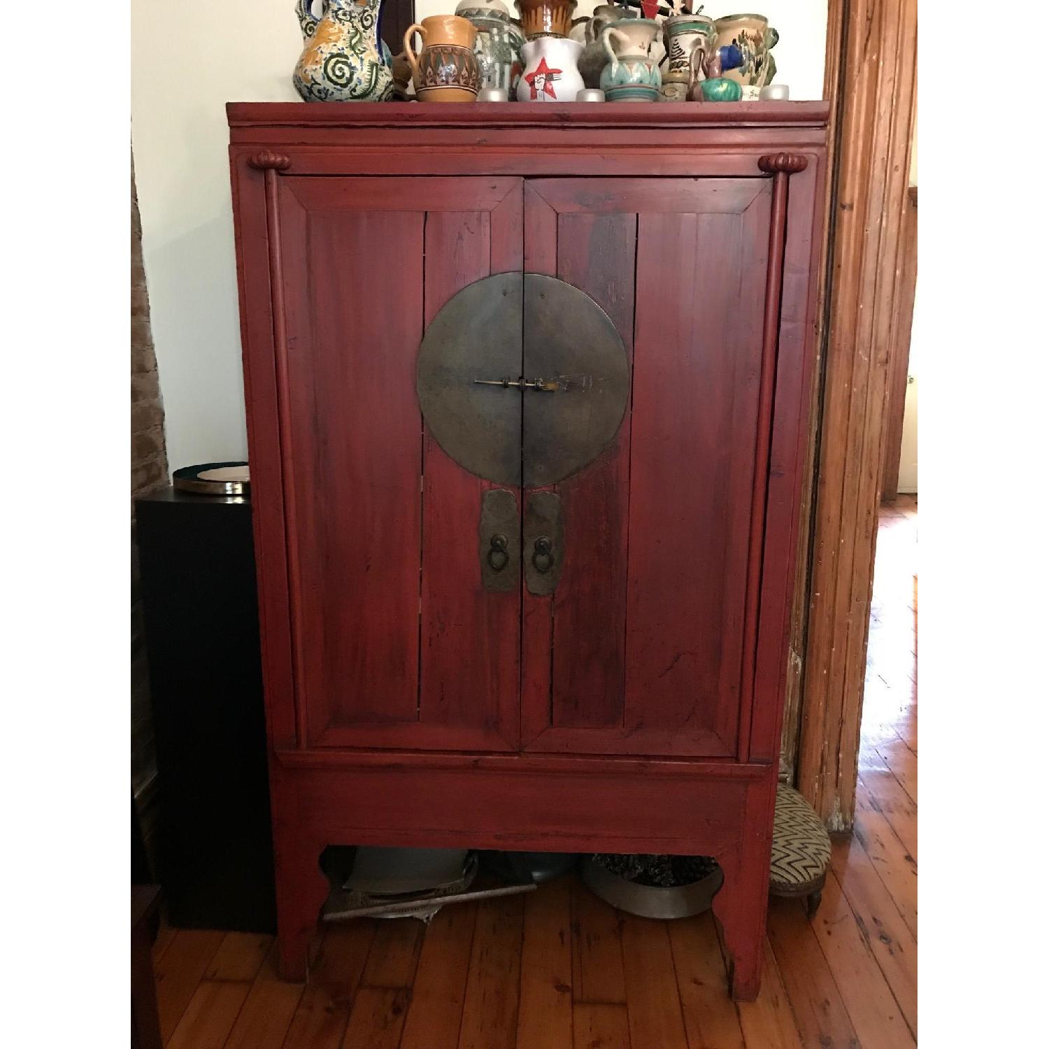 Vintage Asian Armoire AptDeco