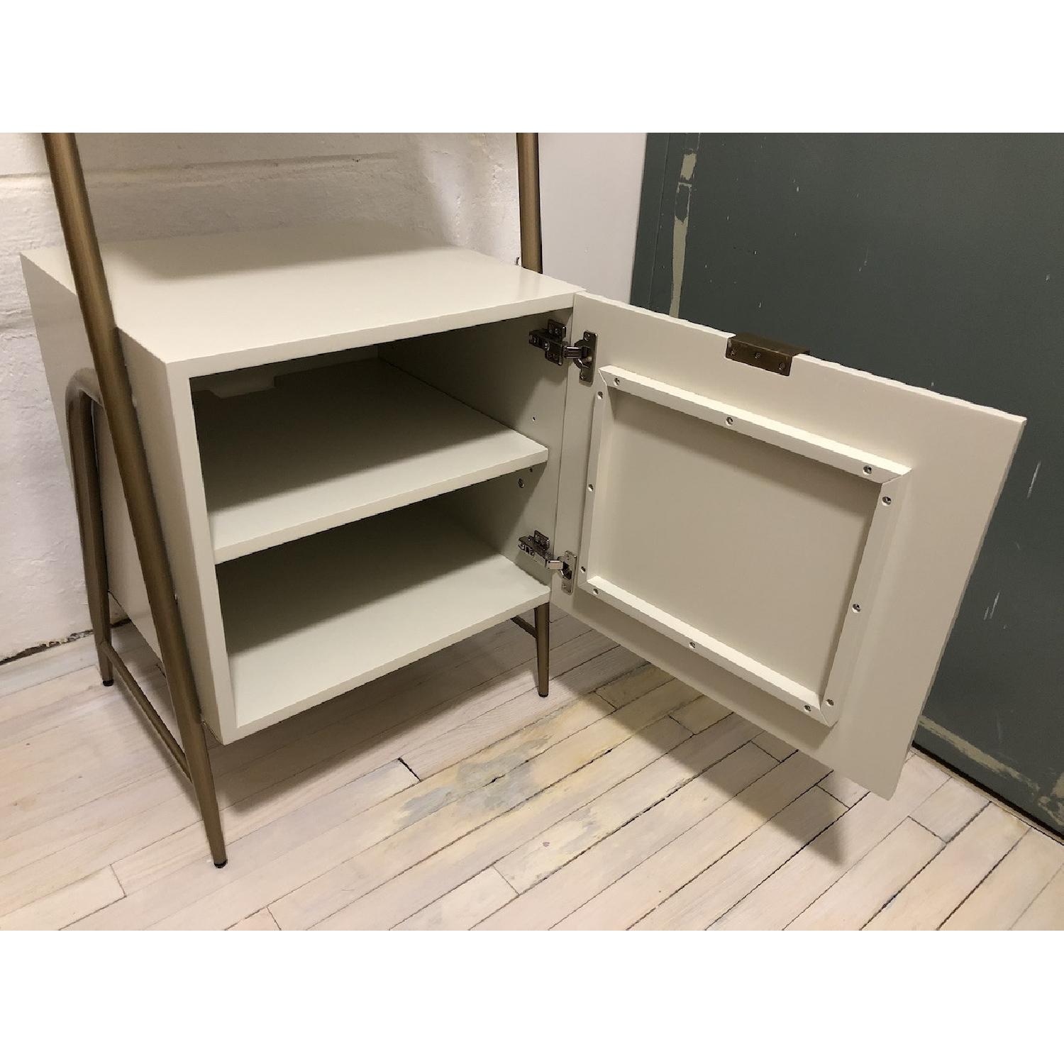 West Elm Audrey Narrow Storage Bookcase AptDeco