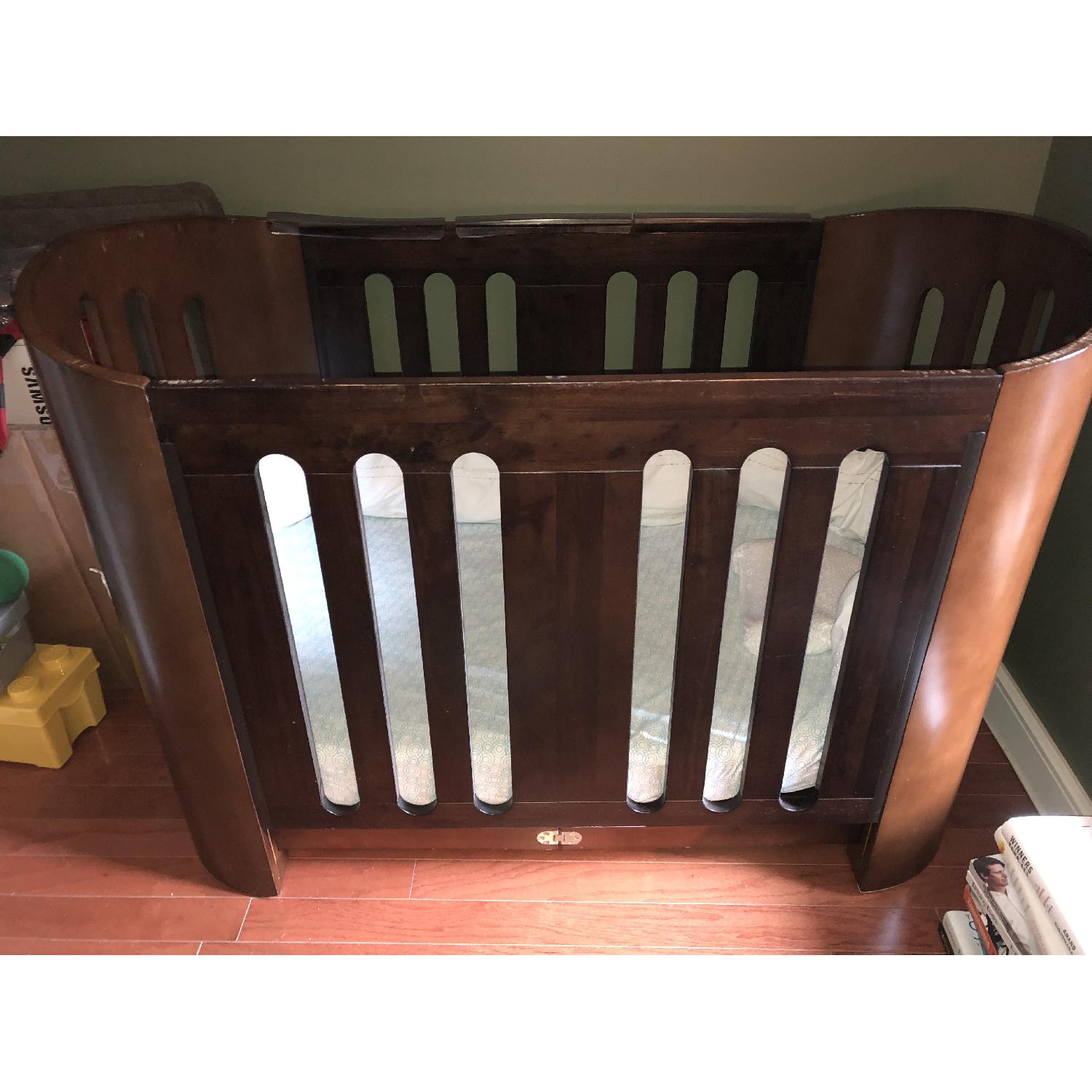 Bloom Modern Luxo Wooden Crib - AptDeco