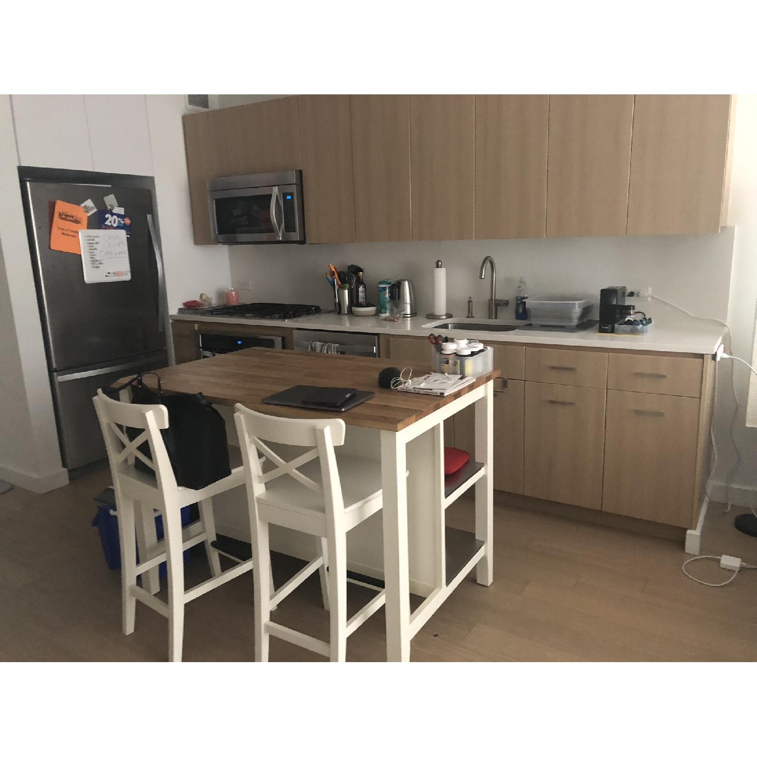 Ikea Stenstorp Kitchen Island - image-4