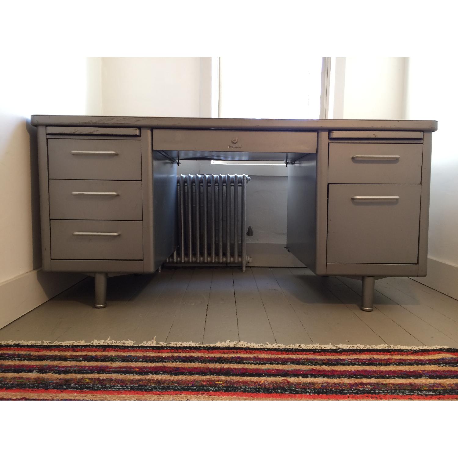 Steelcase Mid Century Tanker Desk - image-2