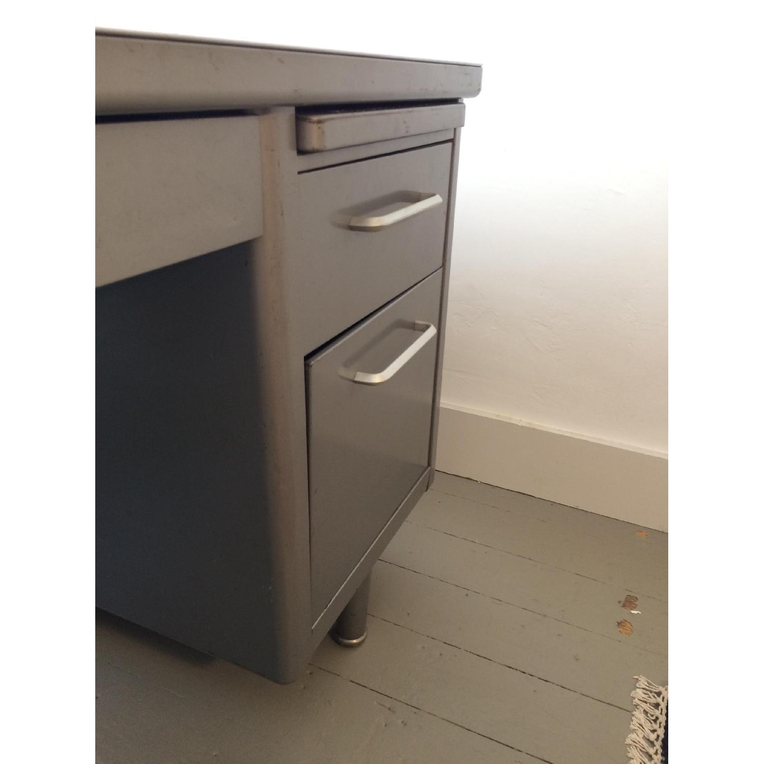 Steelcase Mid Century Tanker Desk - image-11