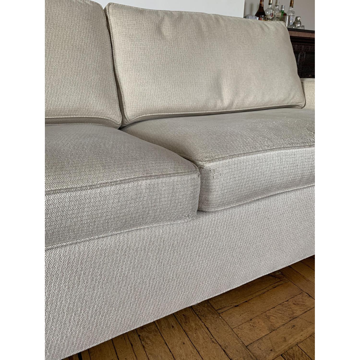 Ethan Allen Hudson Tan Sleeper Sofa - image-7