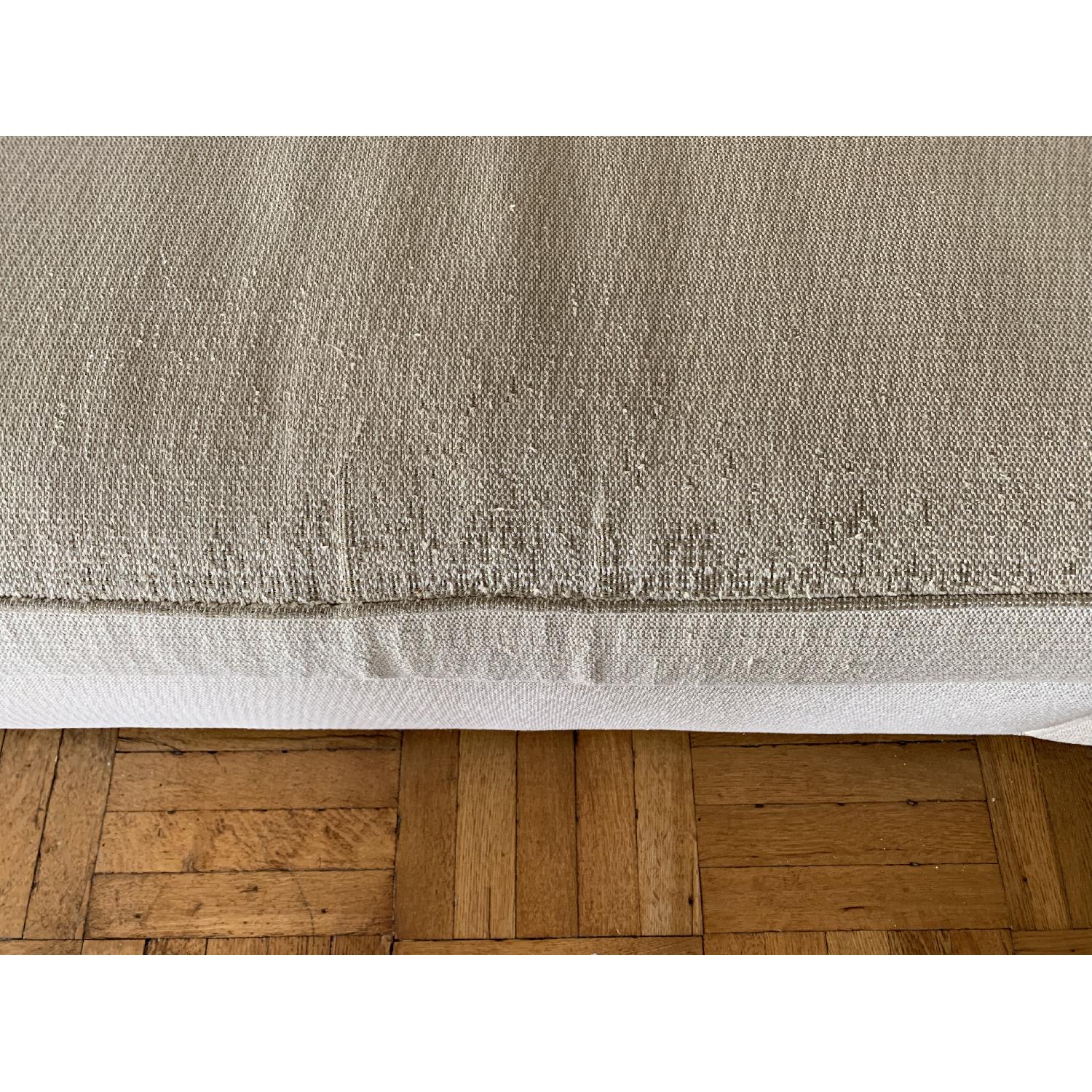 Ethan Allen Hudson Tan Sleeper Sofa - image-9