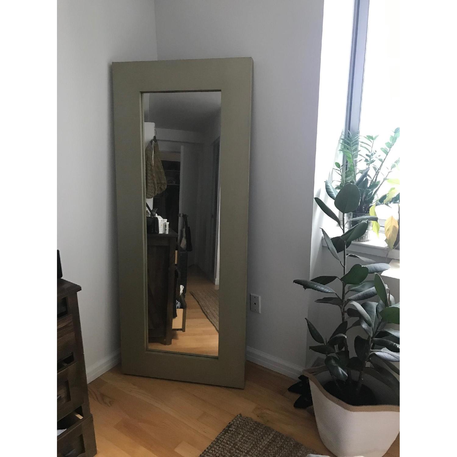 West Elm Full Length Leaning Mirror - image-1