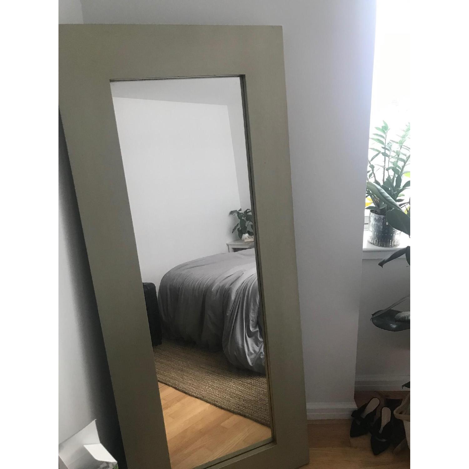 West Elm Full Length Leaning Mirror - image-3