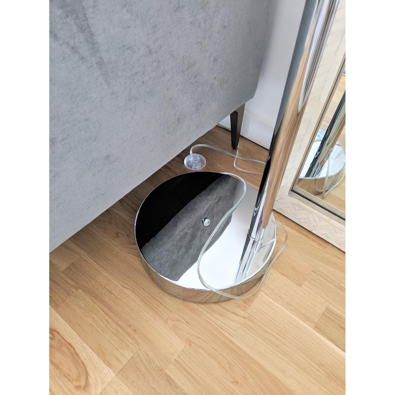 Galactic Chrome Arc Floor Lamp - image-5