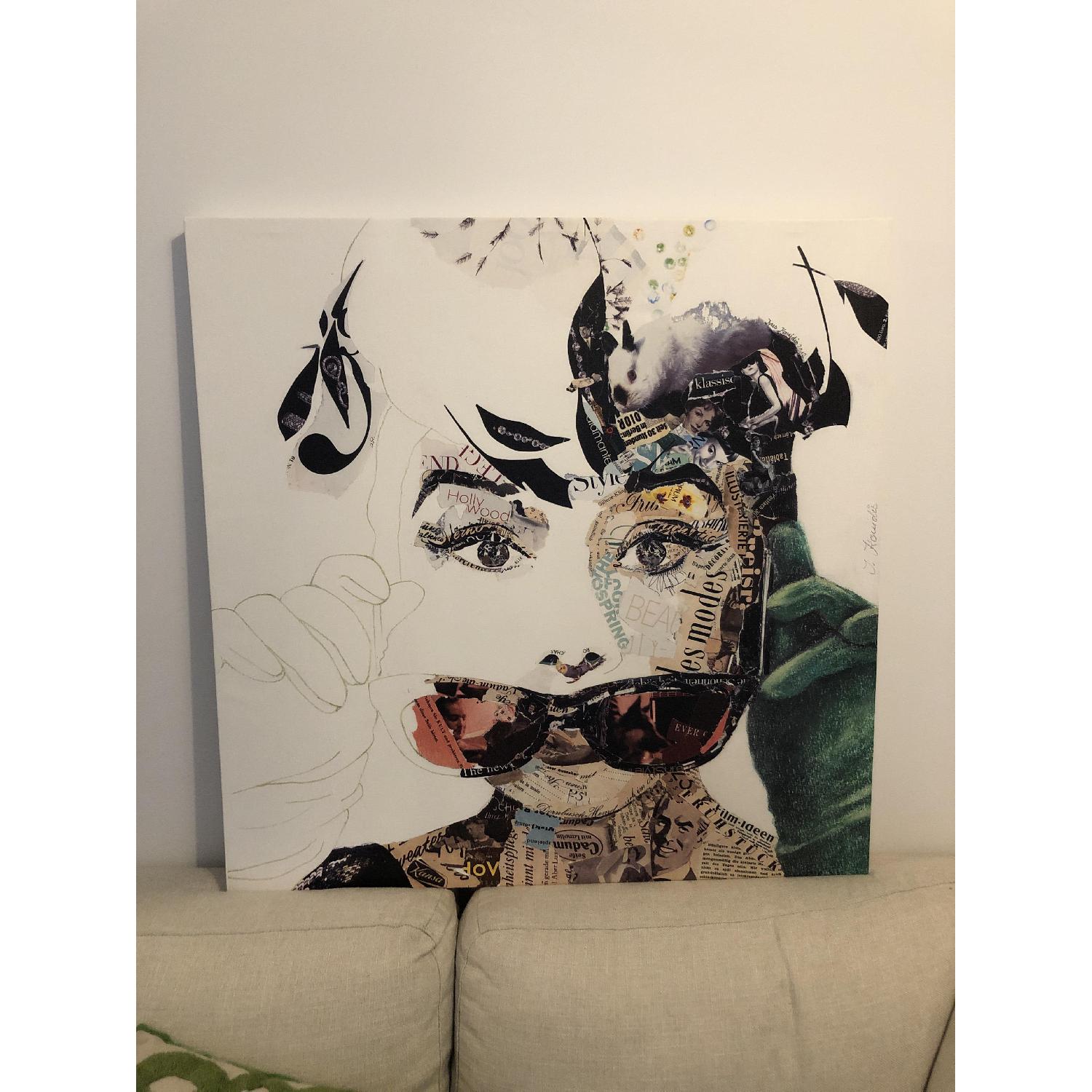 Audrey Hepburn Painting by Ines Kouidis - image-1