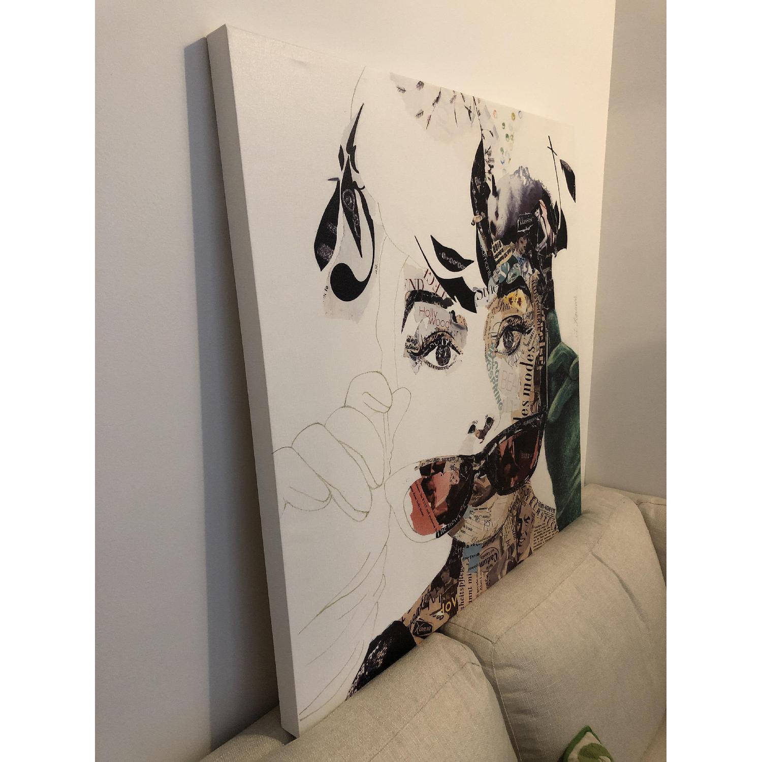 Audrey Hepburn Painting by Ines Kouidis - image-2