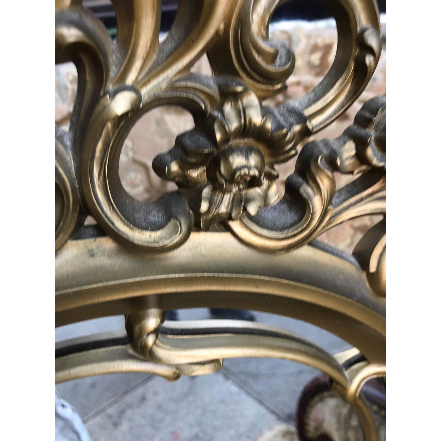 Vintage Gold Painted French Style Wall Mirror - image-2