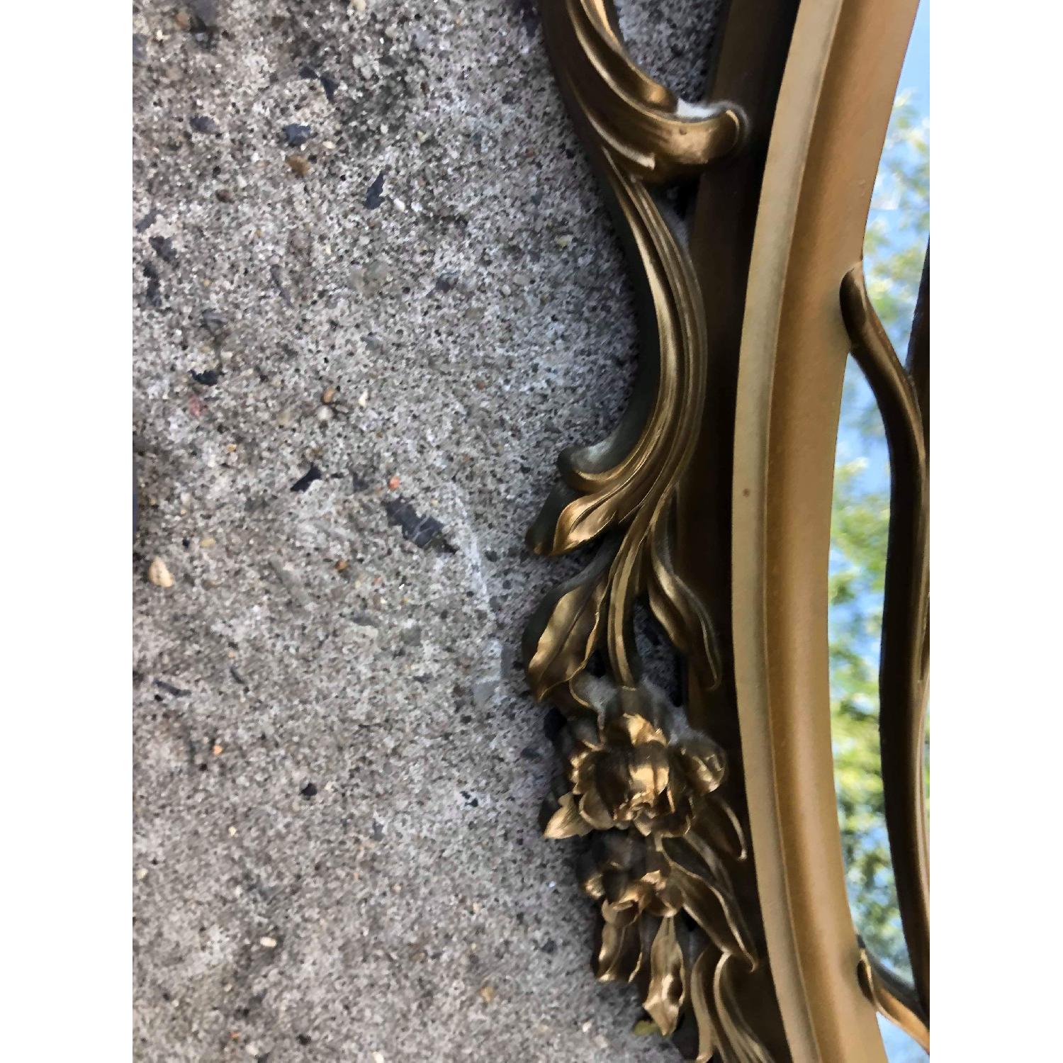 Vintage Gold Painted French Style Wall Mirror - image-3
