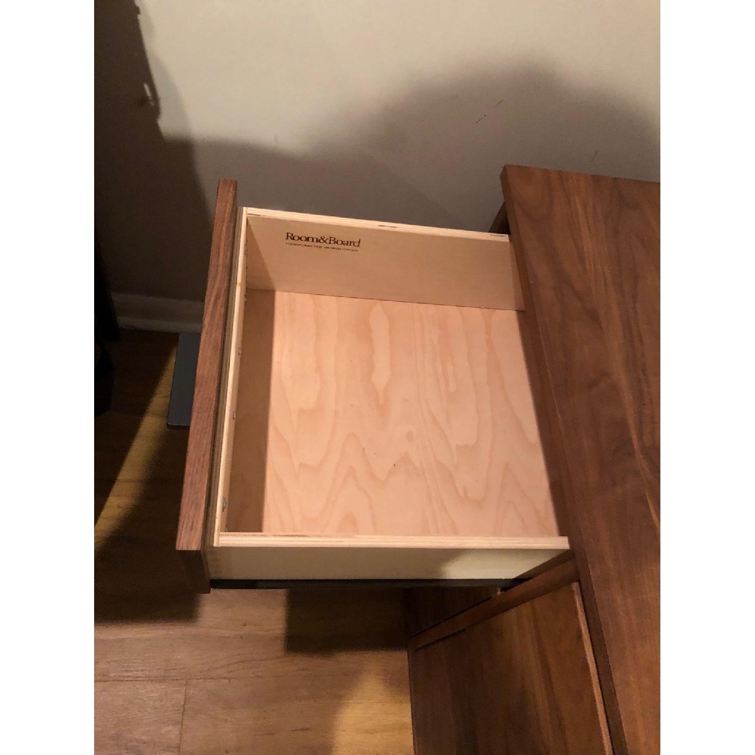 Room & Board Walnut File Cabinet - image-7