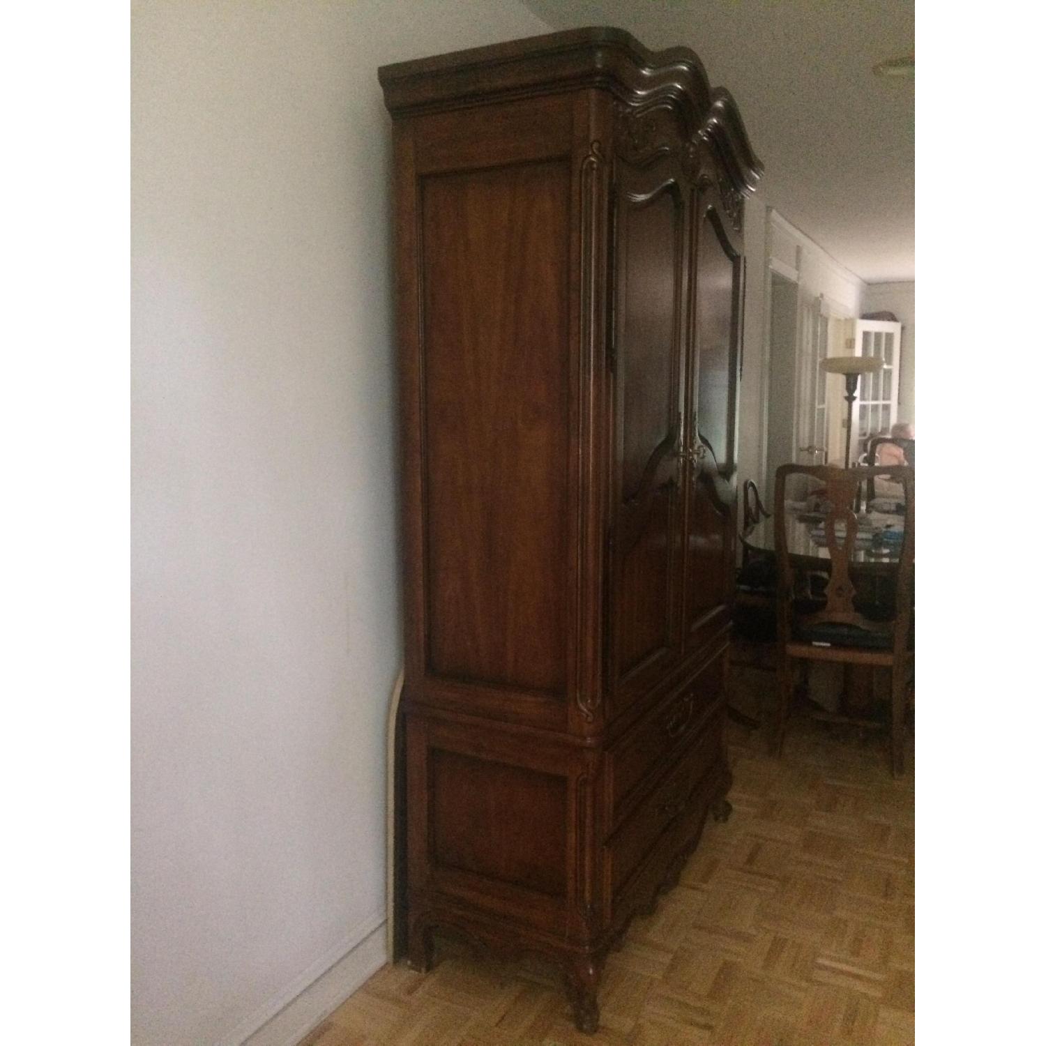 Drexel Brown Wardrobe/Armoire - image-4
