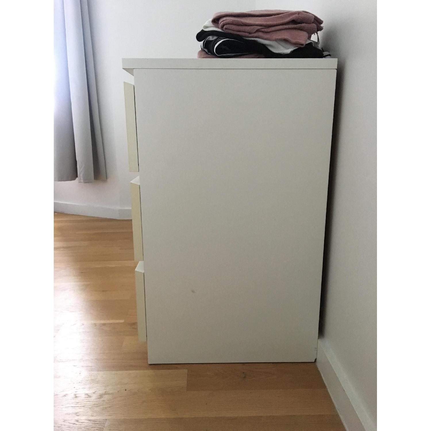 Ikea Malm White 6-Drawer Dresser - image-2