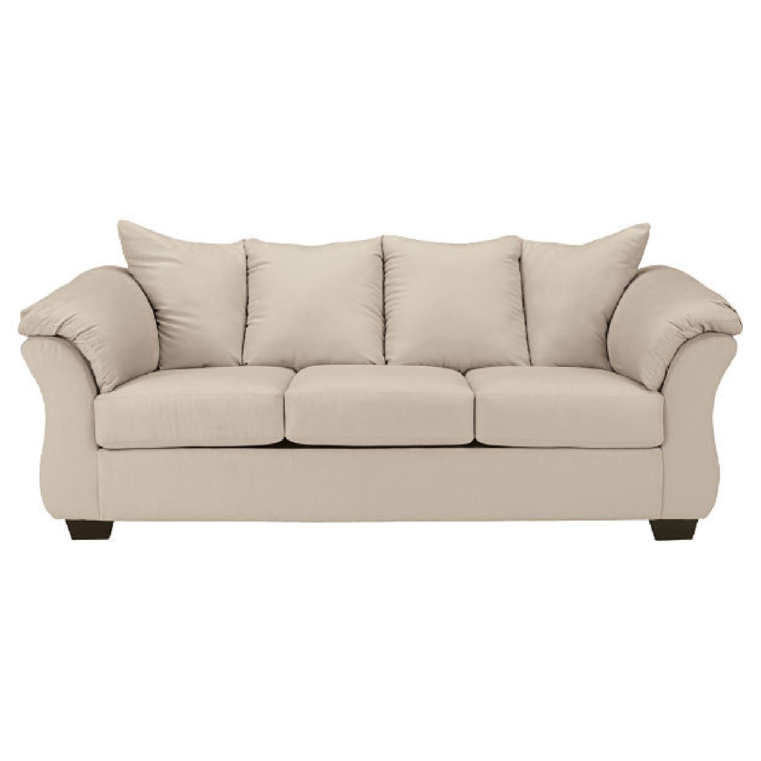 Beige 3-Seater Sofa - image-0