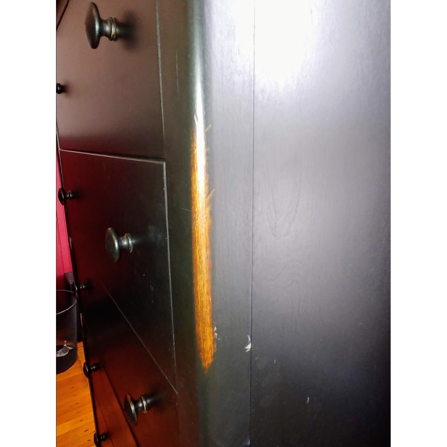 Black 6 Drawer Dresser - image-1