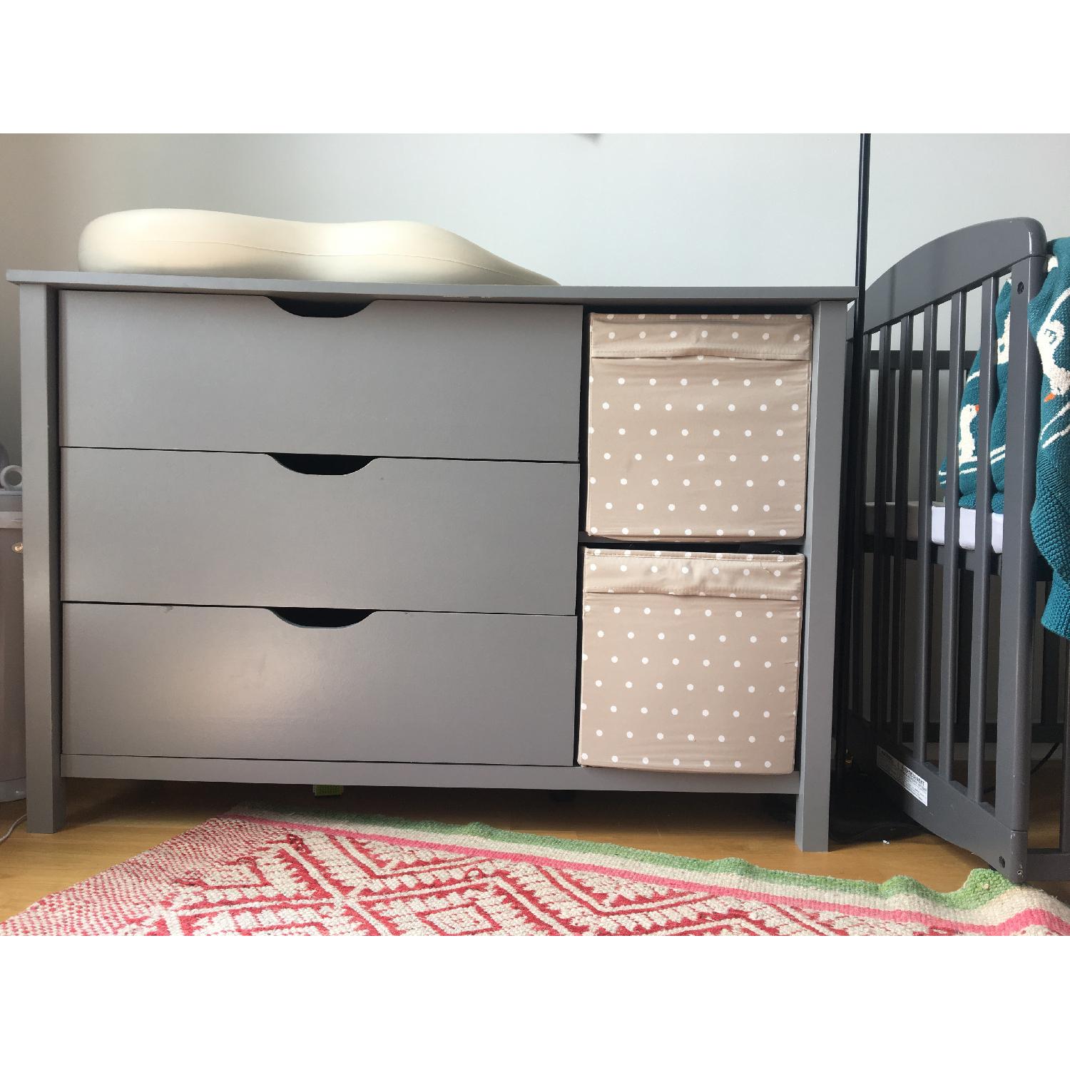 Target Pillowfort Grey Kids Dresser - image-1