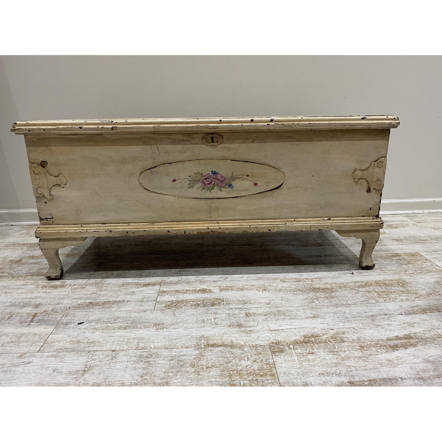 Hand Painted Cedar Chest - image-1
