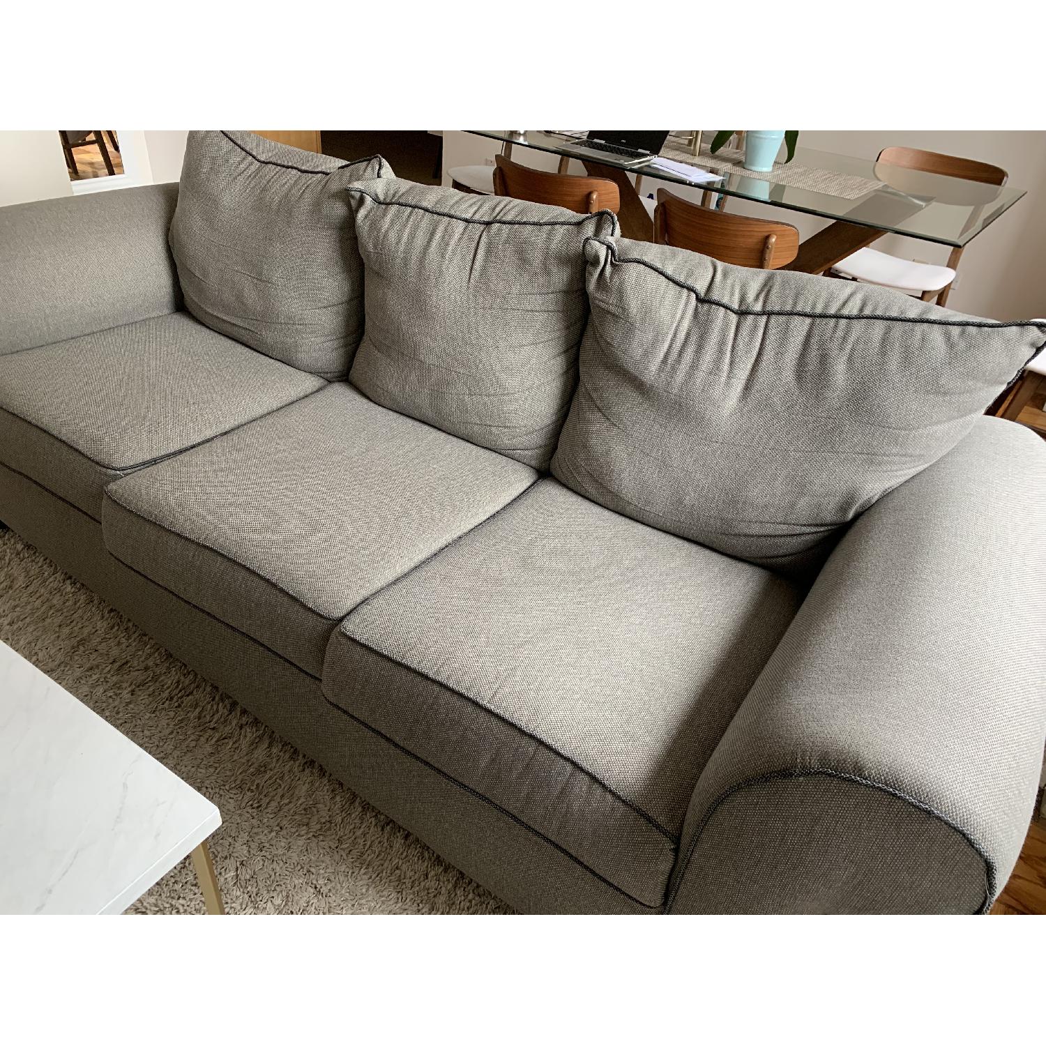 Bob's Ashton Grey Fabric Sofa - image-6