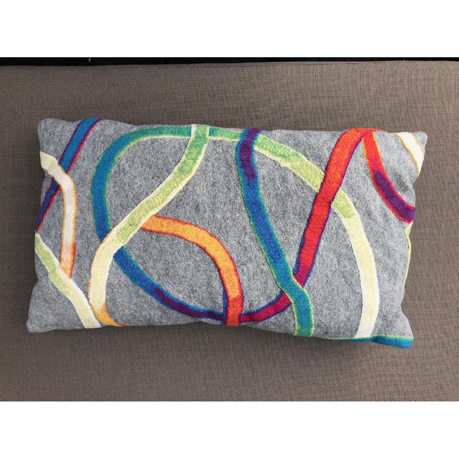 CB2 Colorful Pillows AptDeco