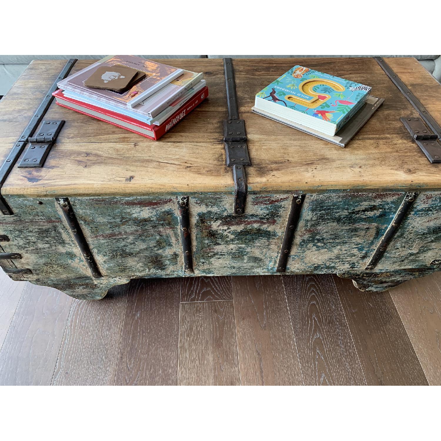 Antique Chest Coffee Table - image-4