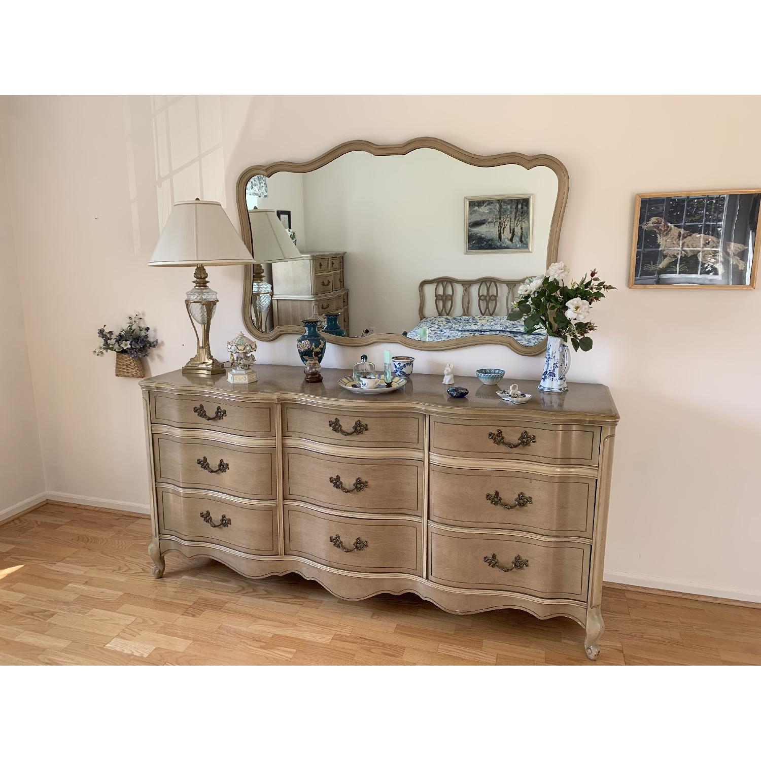 Vintage French Country Mirror - image-1