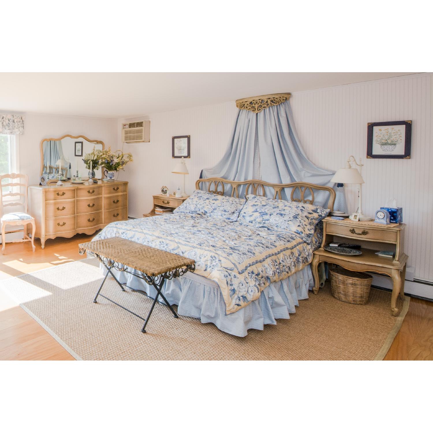 Vintage French Country Mirror - image-5