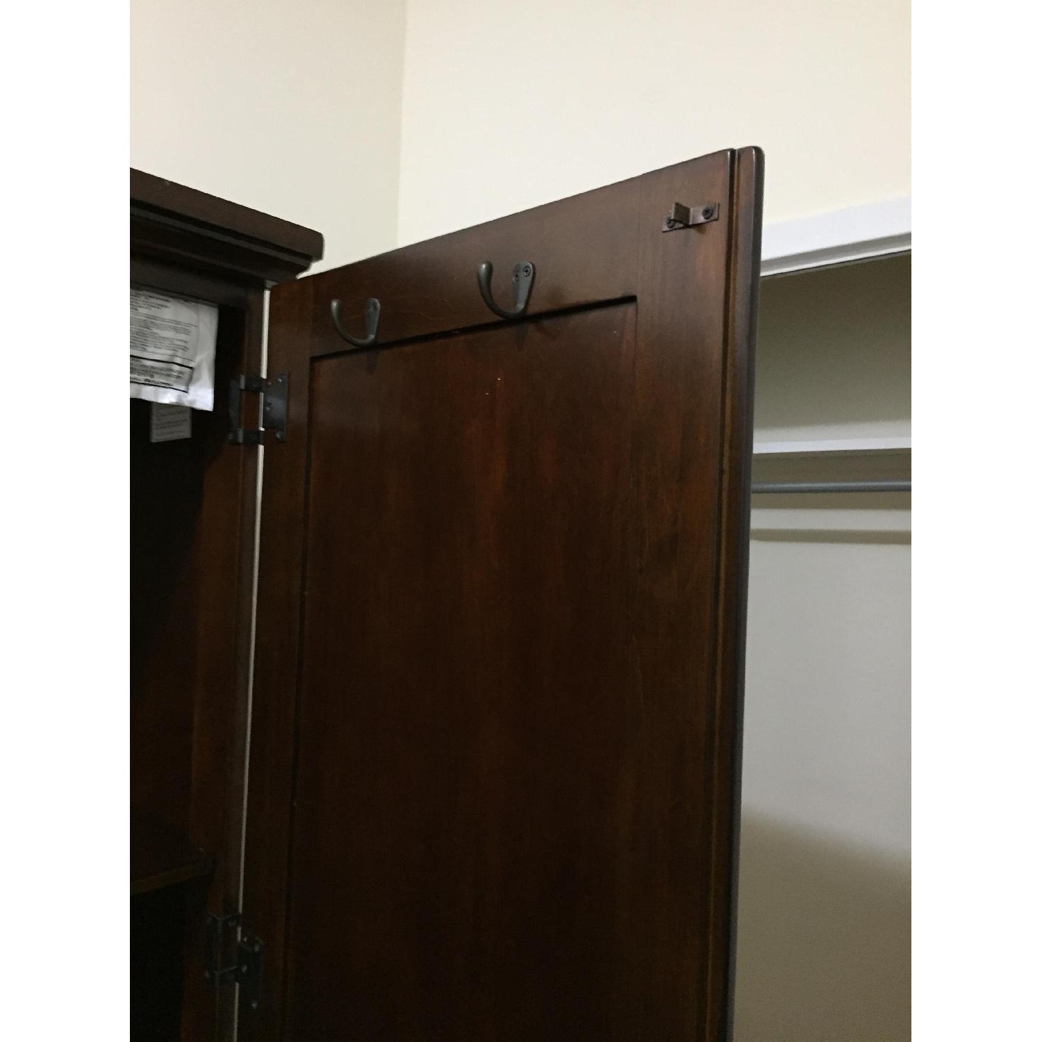 Bob's Cherry Wood Storage Armoire - image-7