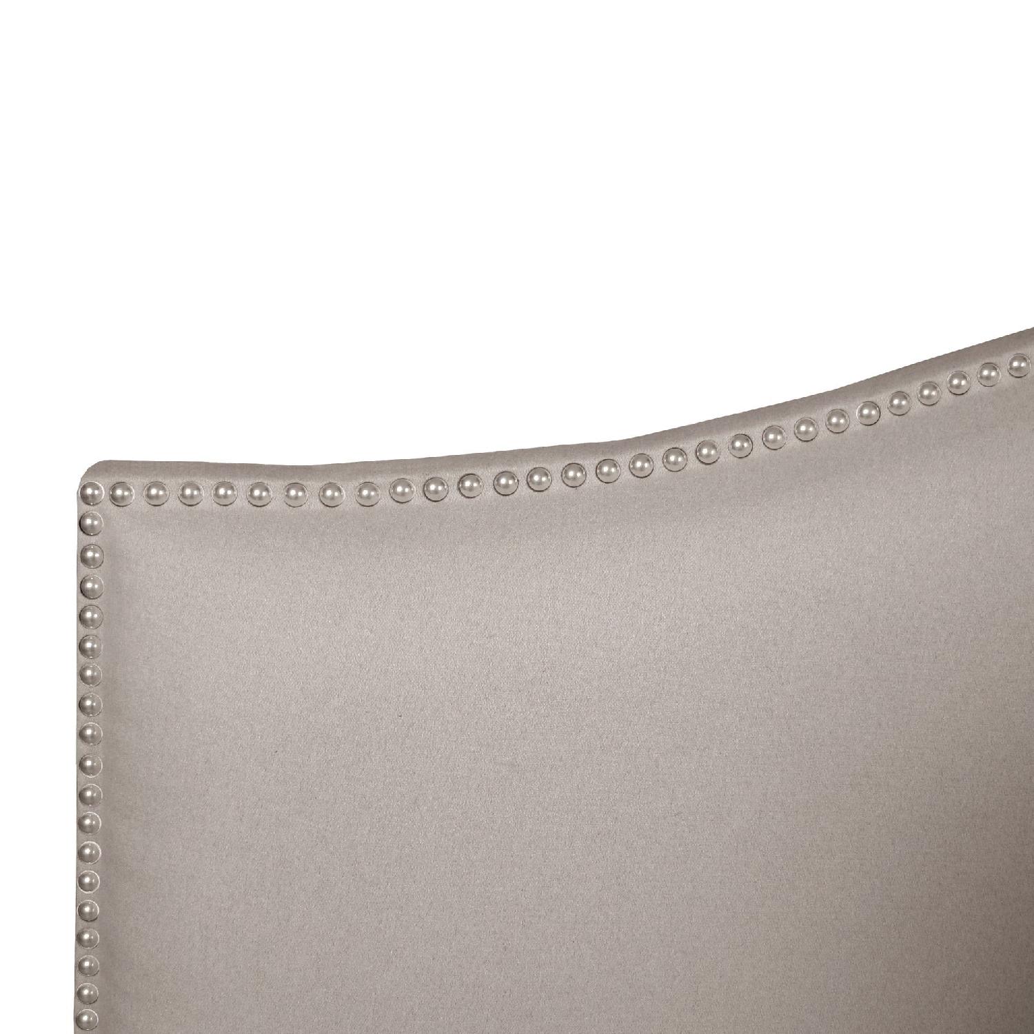 Skyline Furniture Premier Platinum Nail Button Headboard - image-3