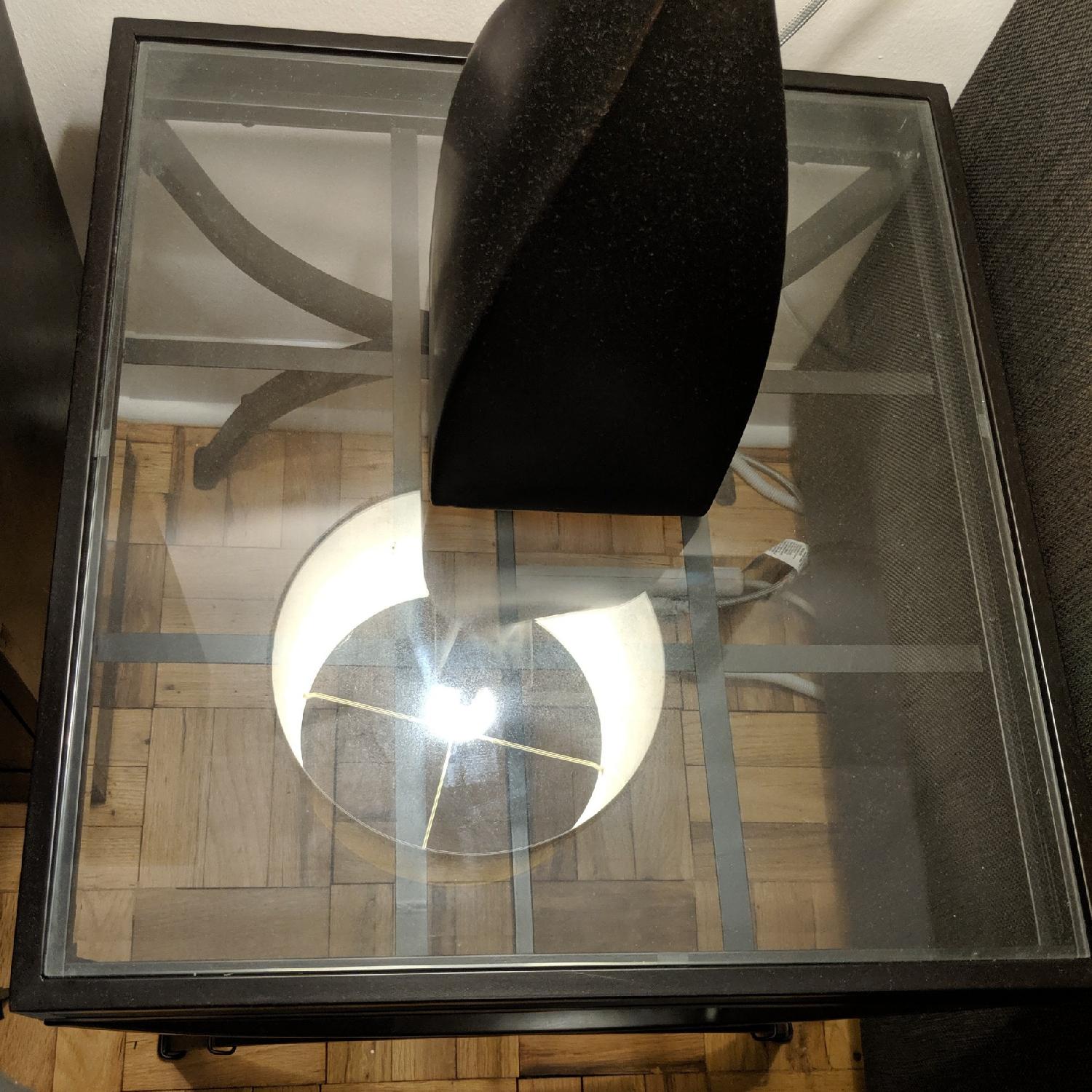 Bob's Glass Black End Tables - image-2