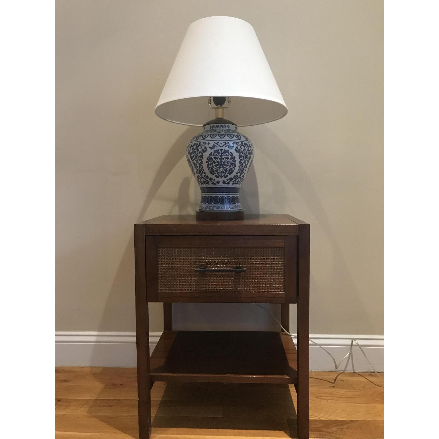 Target Warwick Wood & Rattan Side Table - image-3