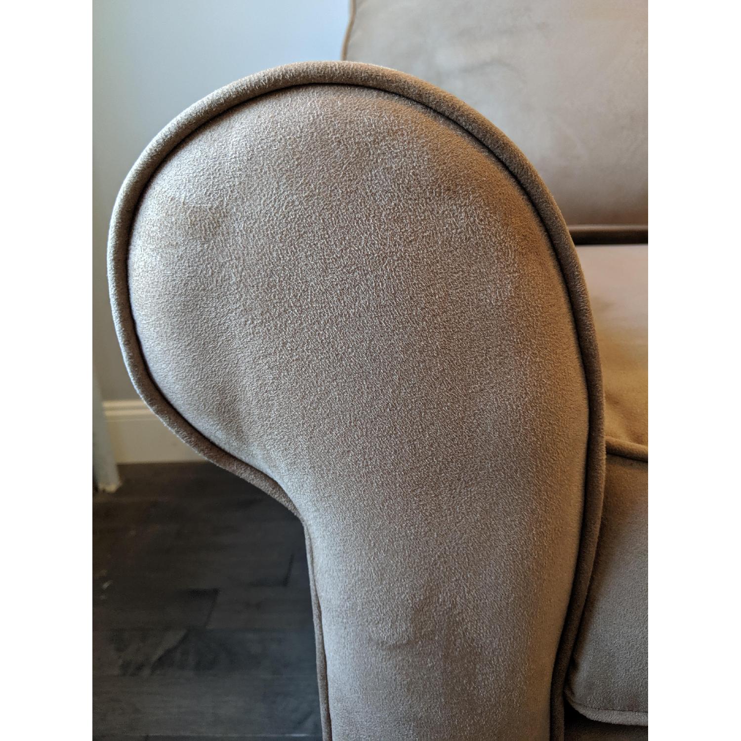 Raymour & Flanigan Glendora Queen Microfiber Sleeper Sofa - image-3