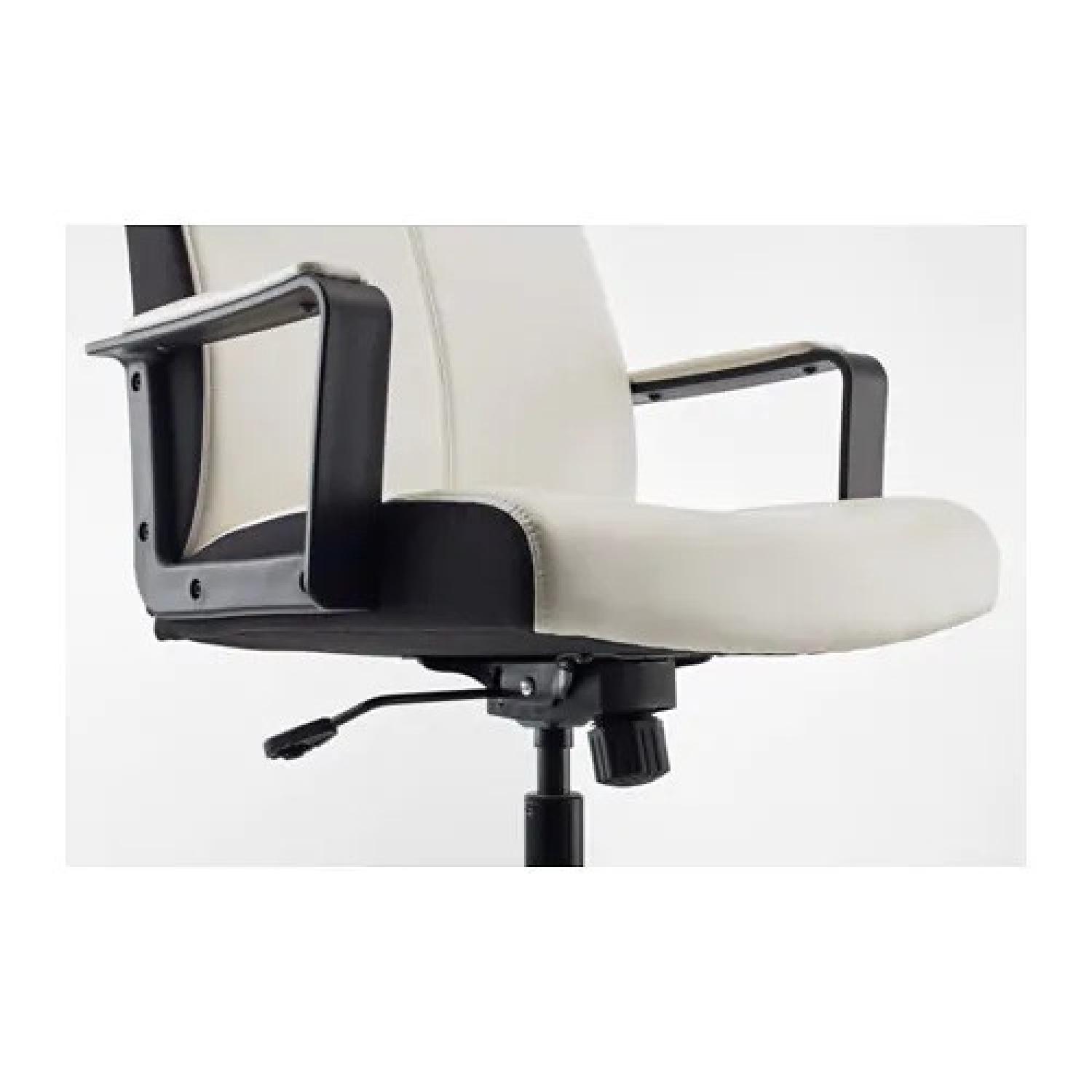 Ikea Faux Leather Office Chair AptDeco