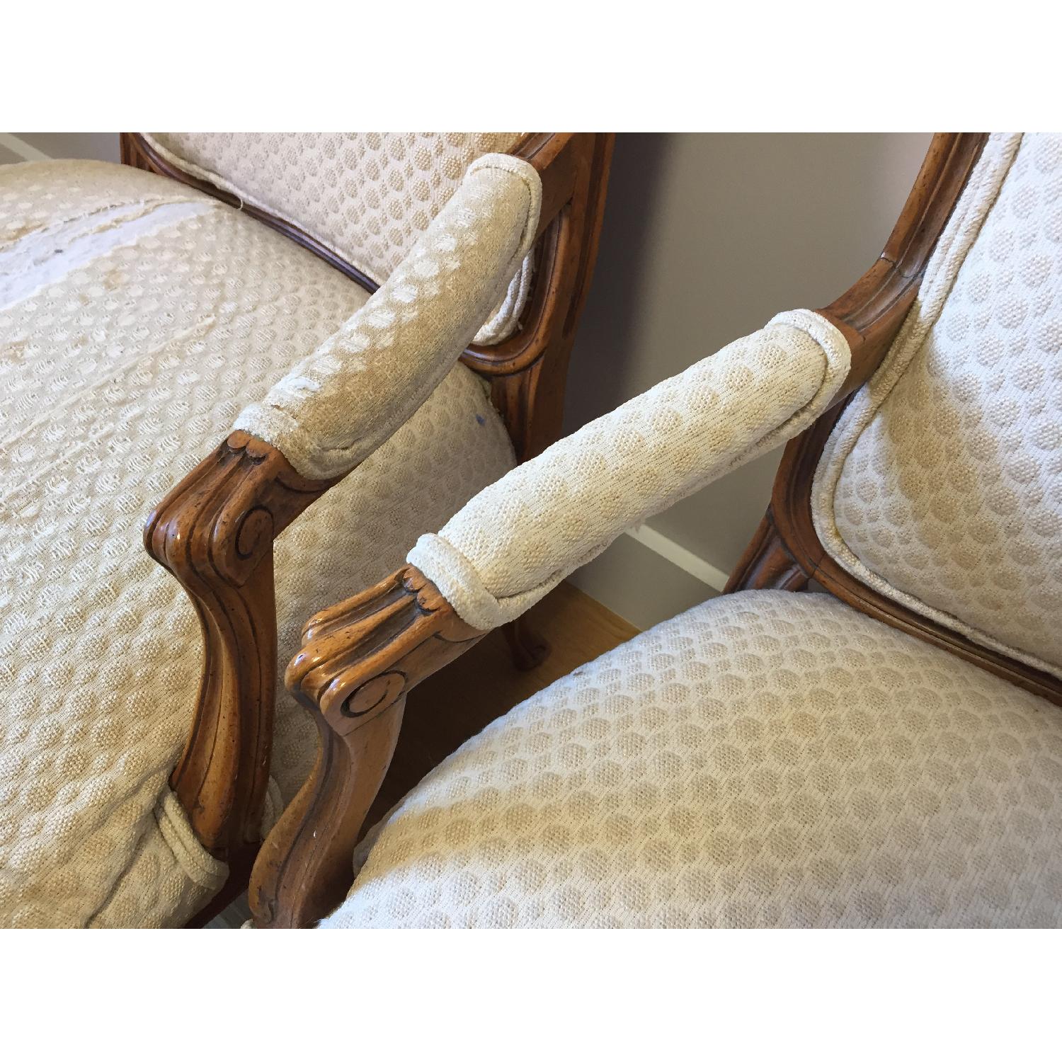 Vintage Baker Furniture Louis XV Chairs - image-4