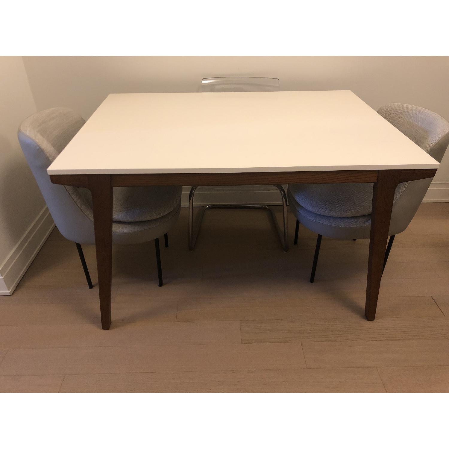 West Elm Modern Expandable Dining Table - image-1