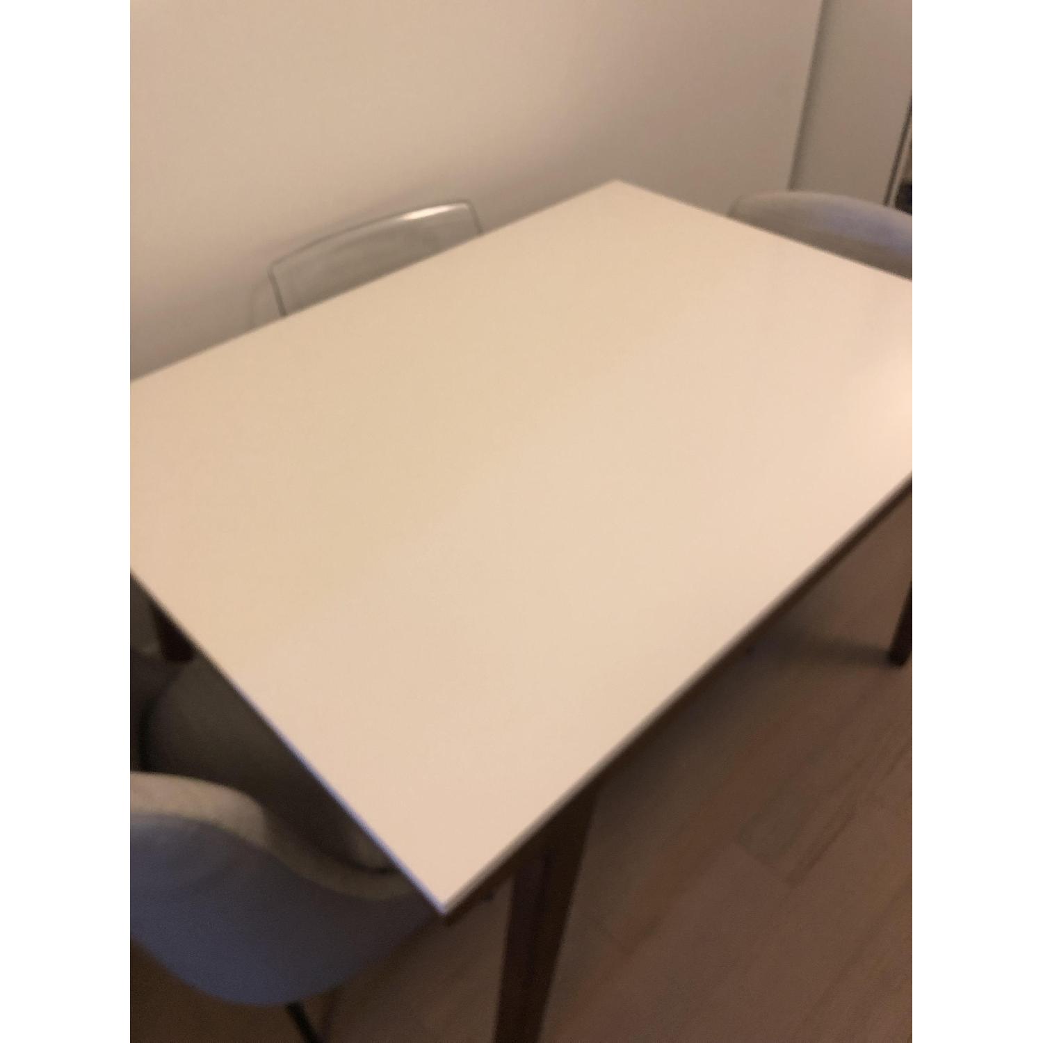 West Elm Modern Expandable Dining Table - image-3